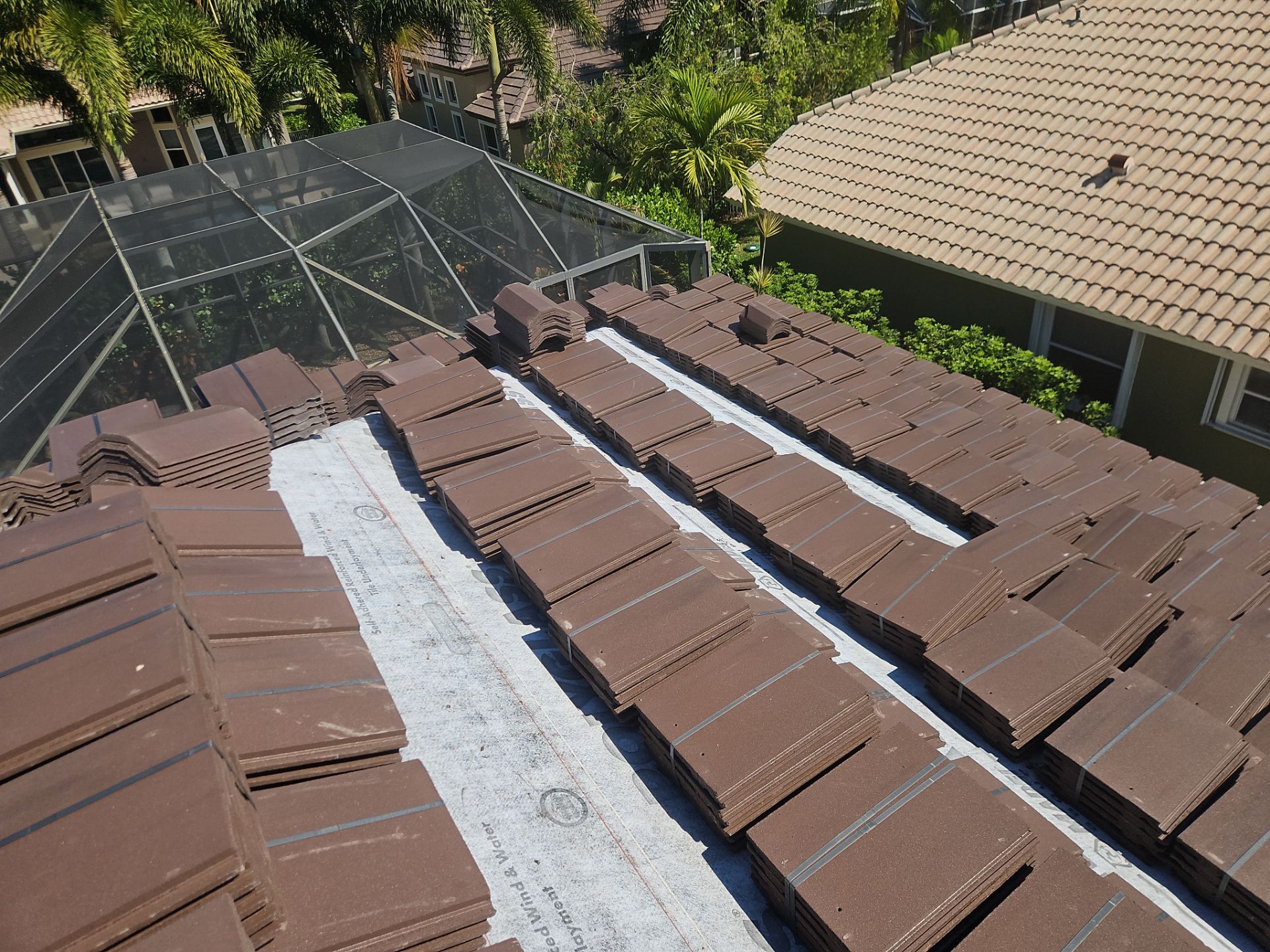 Residential Roofing Installation using WestLake Roofing Tile by BLUES BROTHERS ROOFING