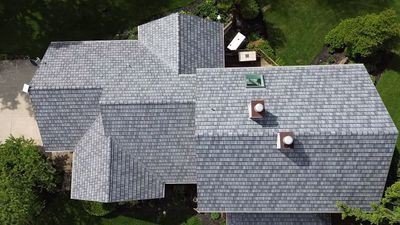 EDCO ArrowLine Slate Metal Shingles | Churubusco, Indiana