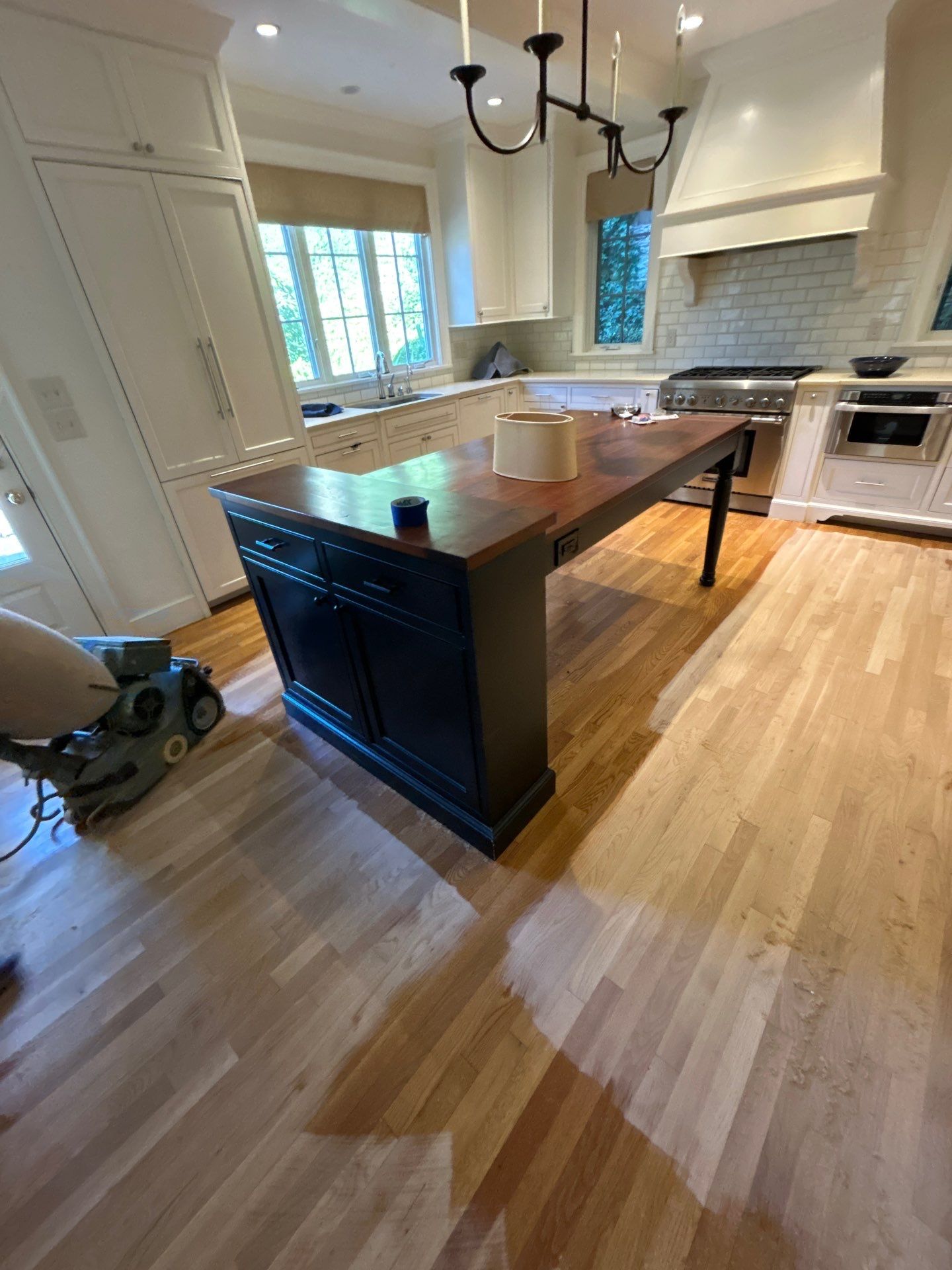Whole House refinish by Footprints Floors of East Atlanta