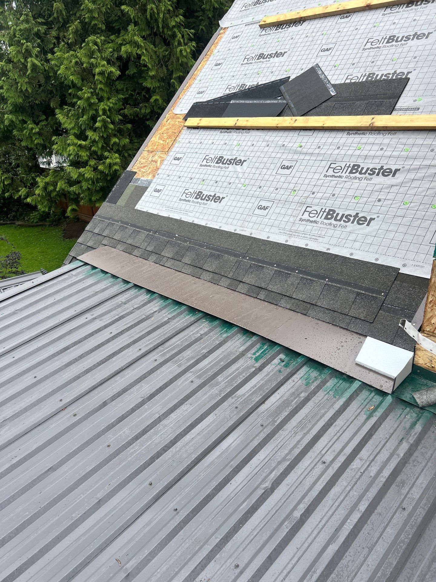 Residential Roofing Installation using GAF Timberline HDZ by Top Notch Roofing Inc