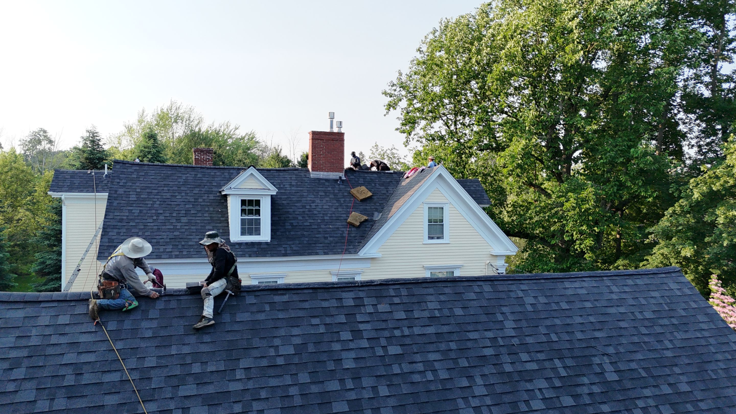 Full Roof Replacement & EPDM Restoration – North Andover, MA by Mighty Dog Roofing of Greater Middlesex County