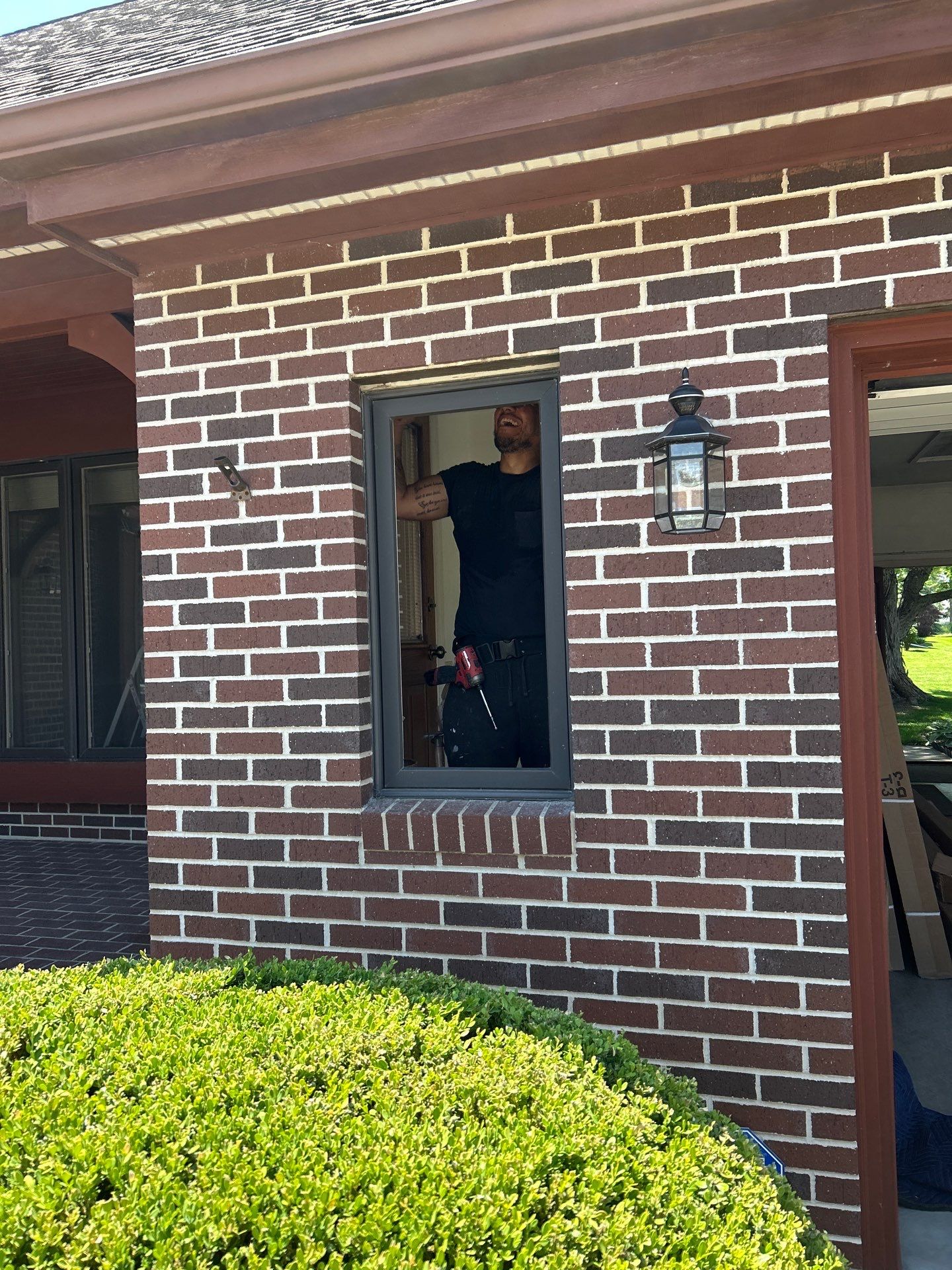 Window installation by United Windows and Siding LLC