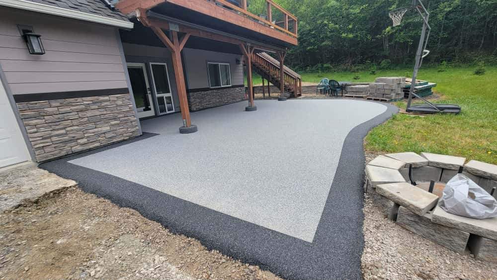 Project in Mossyrock by Concrete Coating Experts Inc.
