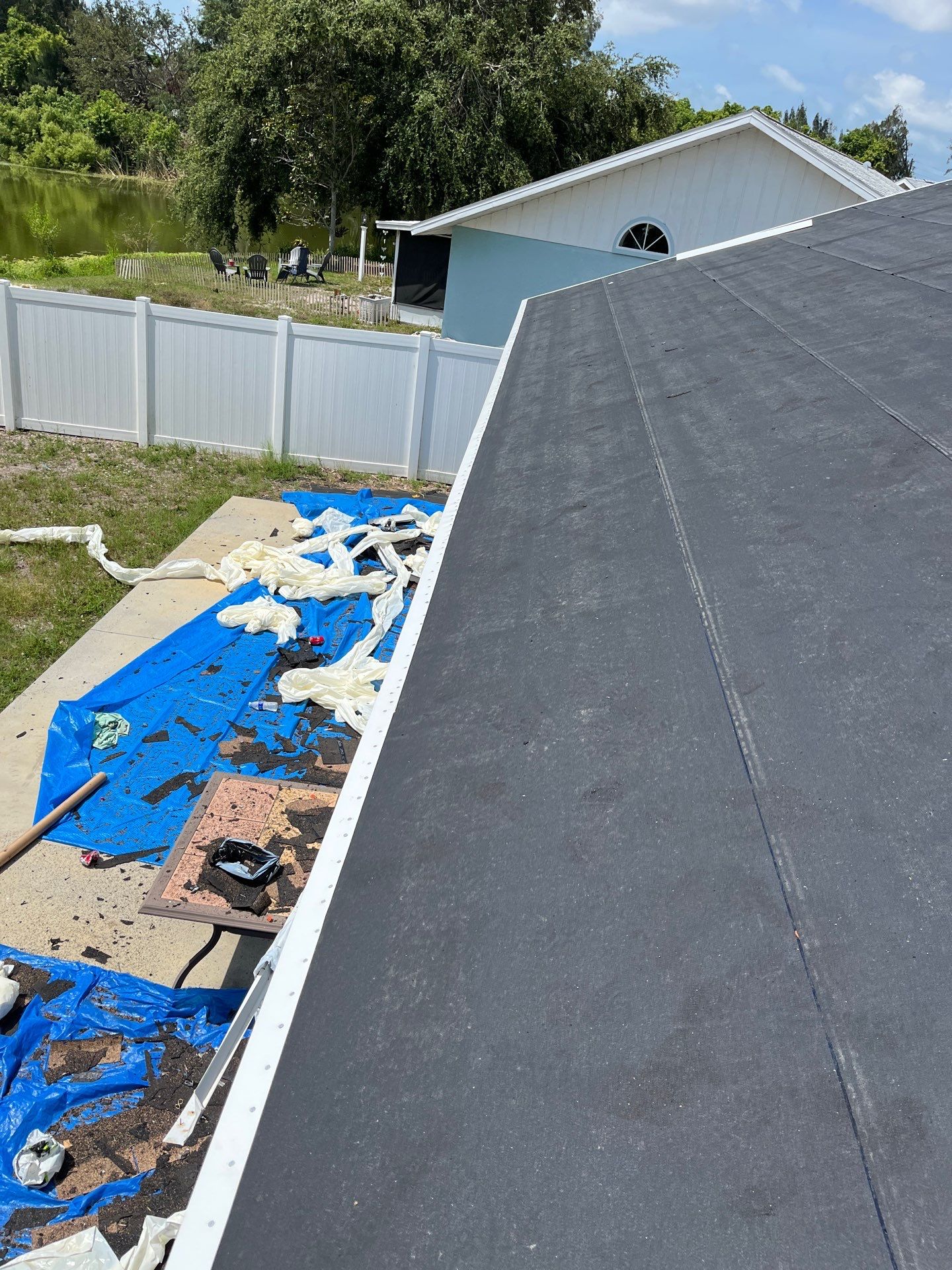 Project in St. Petersburg 33709 by Mitchell Roofing Company LLC 