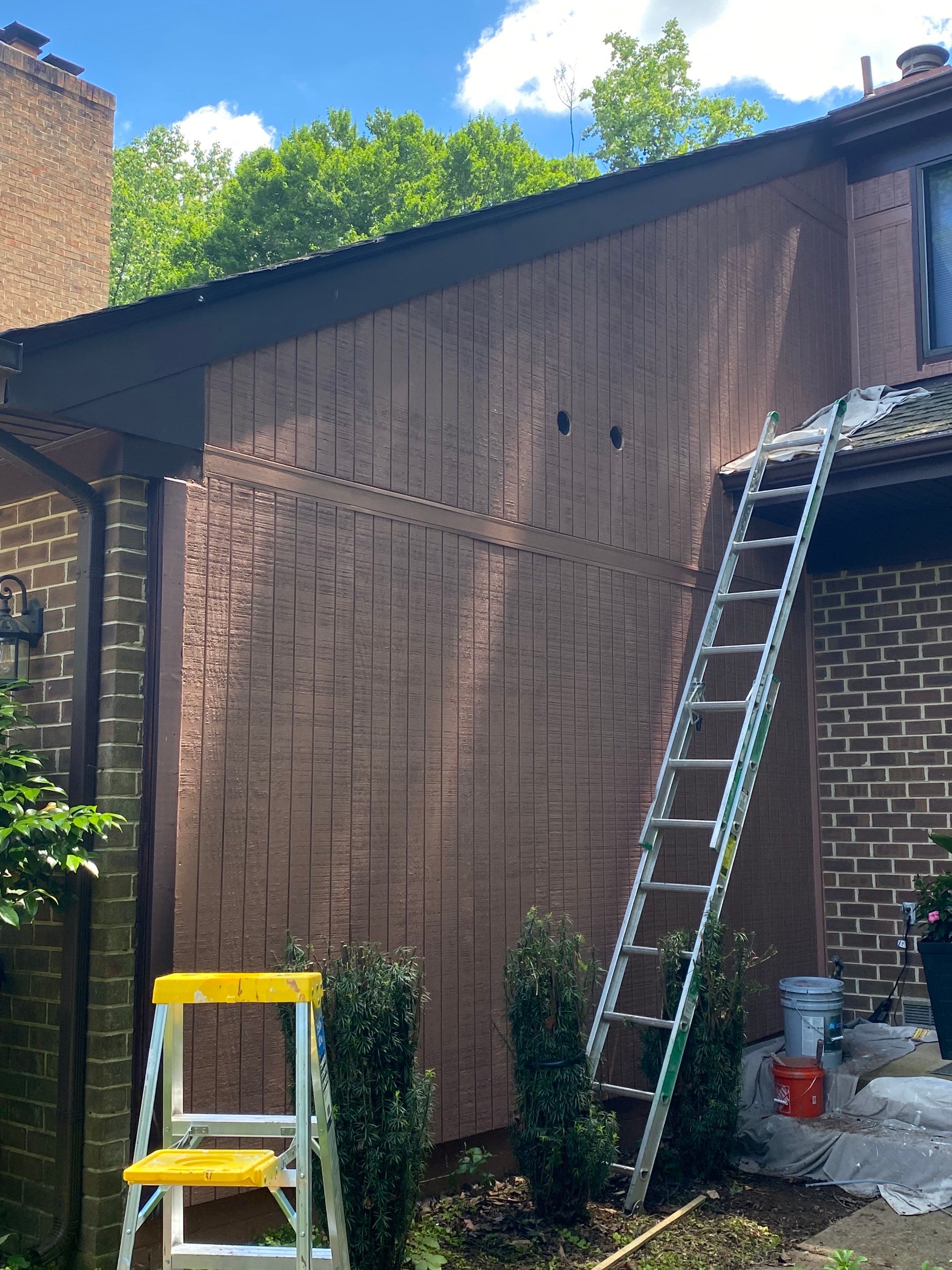 Woodbridge: T1-11 Pywood Panel Siding Installation by RM Banning, Inc.