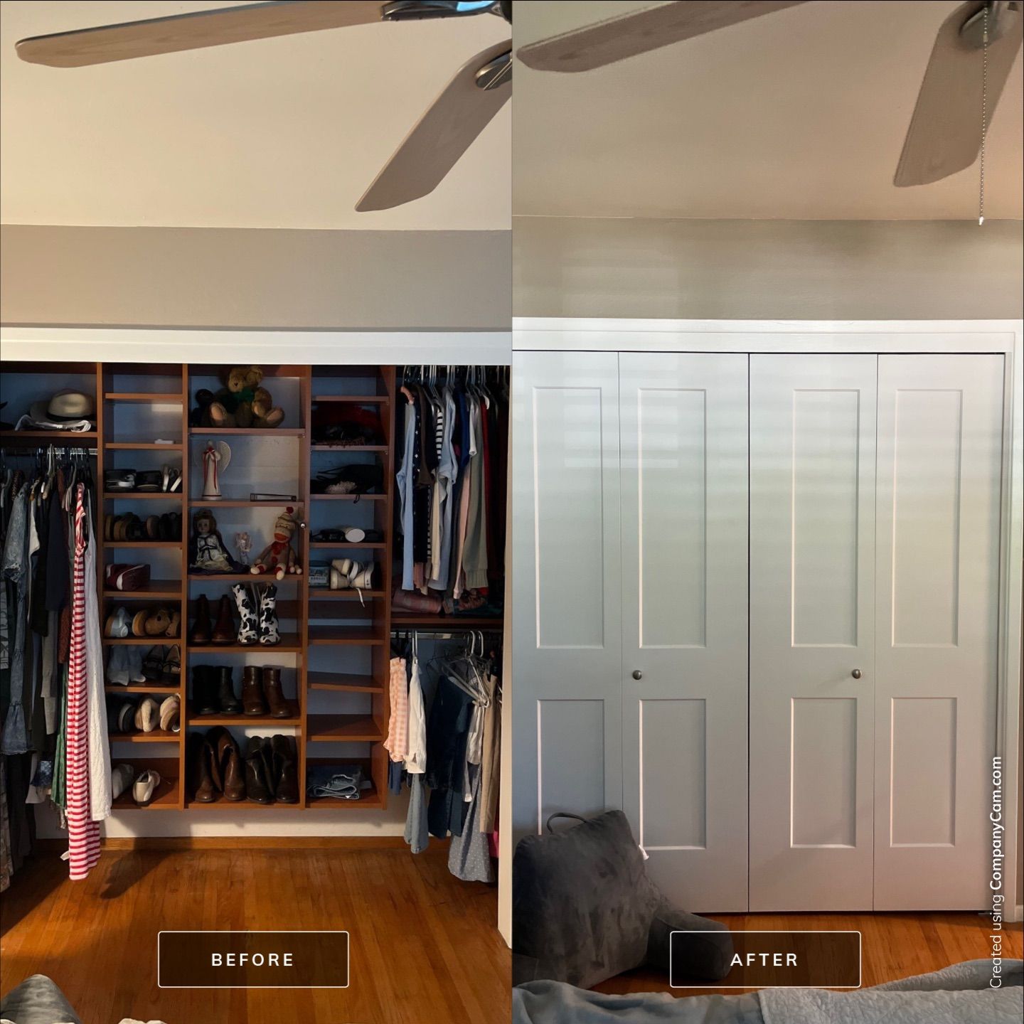 Monroe style interior doors  and Therma Tru exterior door by HomeStory Doors