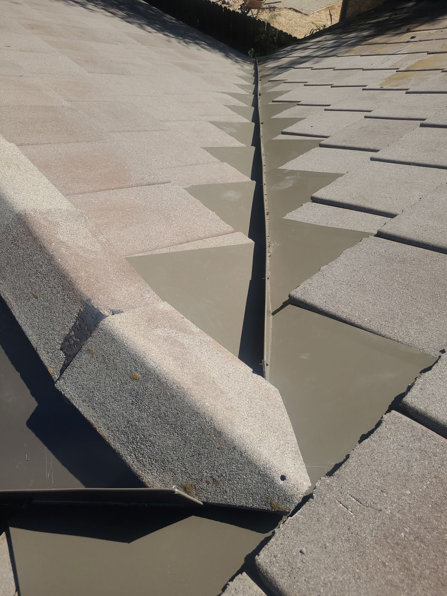 Roof Restore using Valley Armor and Tile Roof Cleaning by Byers Enterprises 
