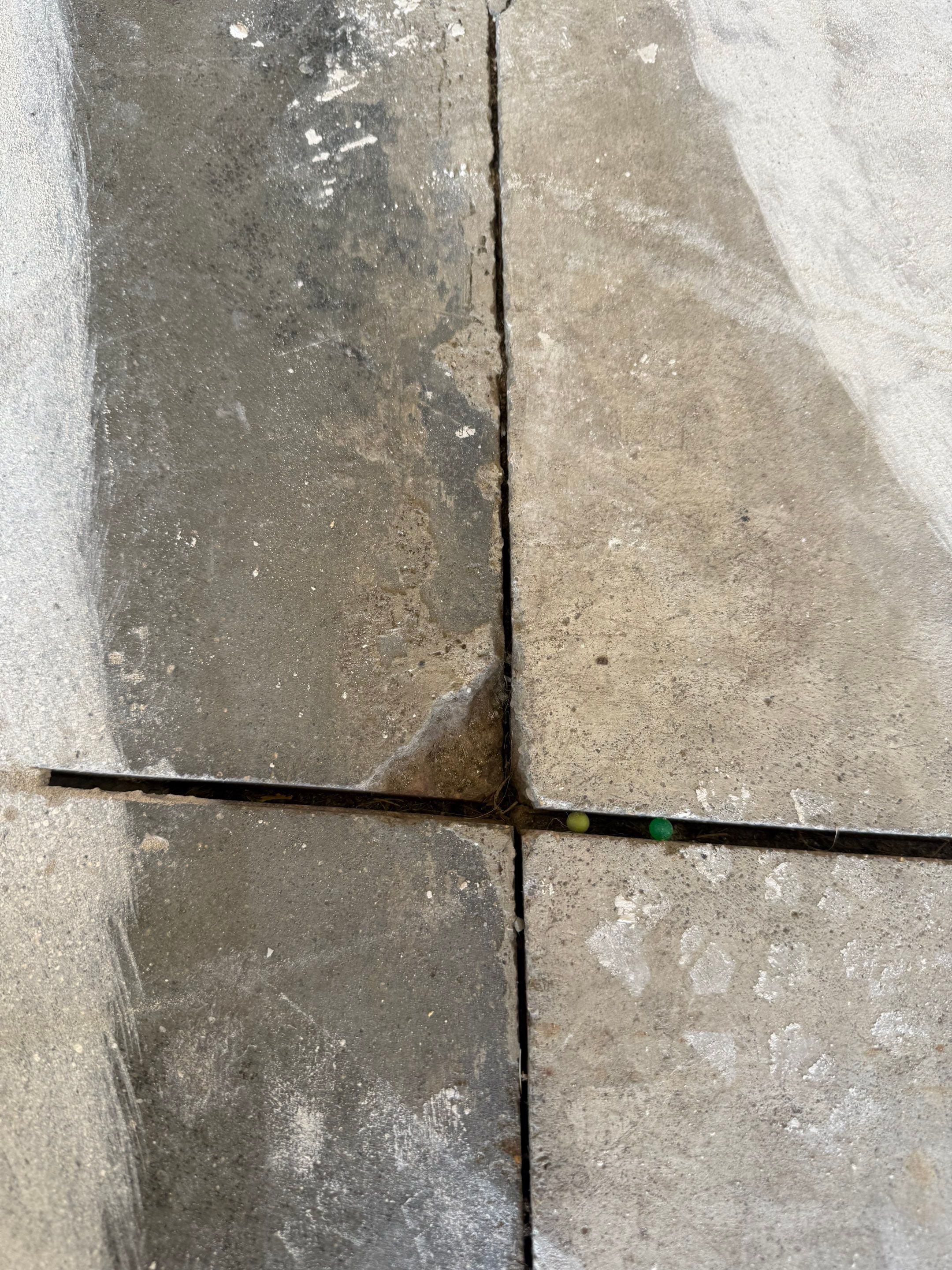 Residential Garage Floor Transformation with Speckled Epoxy Coating by Select Painting, Coatings & Garage Cabinets