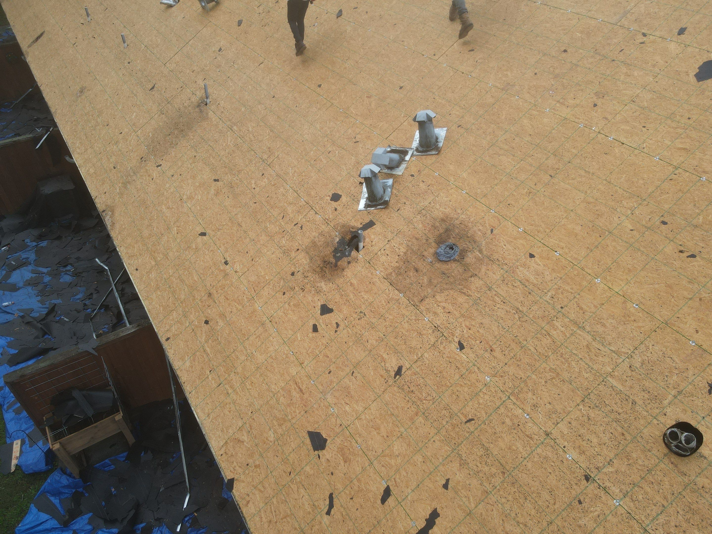 Commercial Roofing Installation using Malarkey Vista Impact Resistant by Roof Concepts Construction