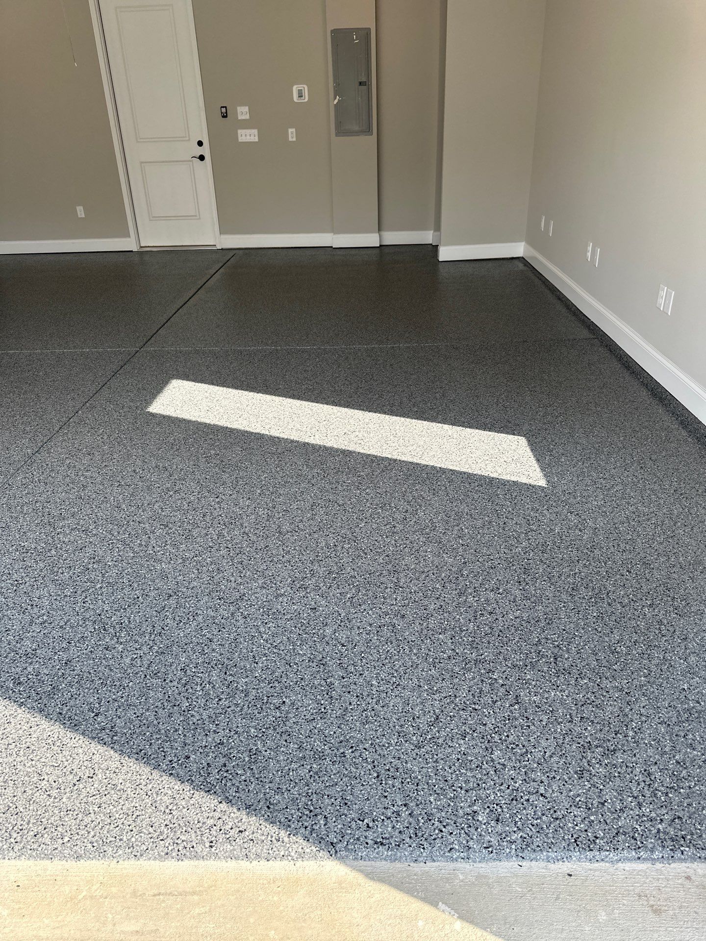 Garage Floor Coating using Nightfall by My Garage Floor Guys
