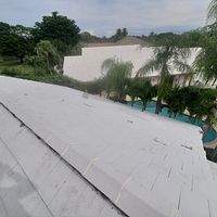 Boral Saxony 900 Solar White  by Total Roofing System The Metal Roof Experts