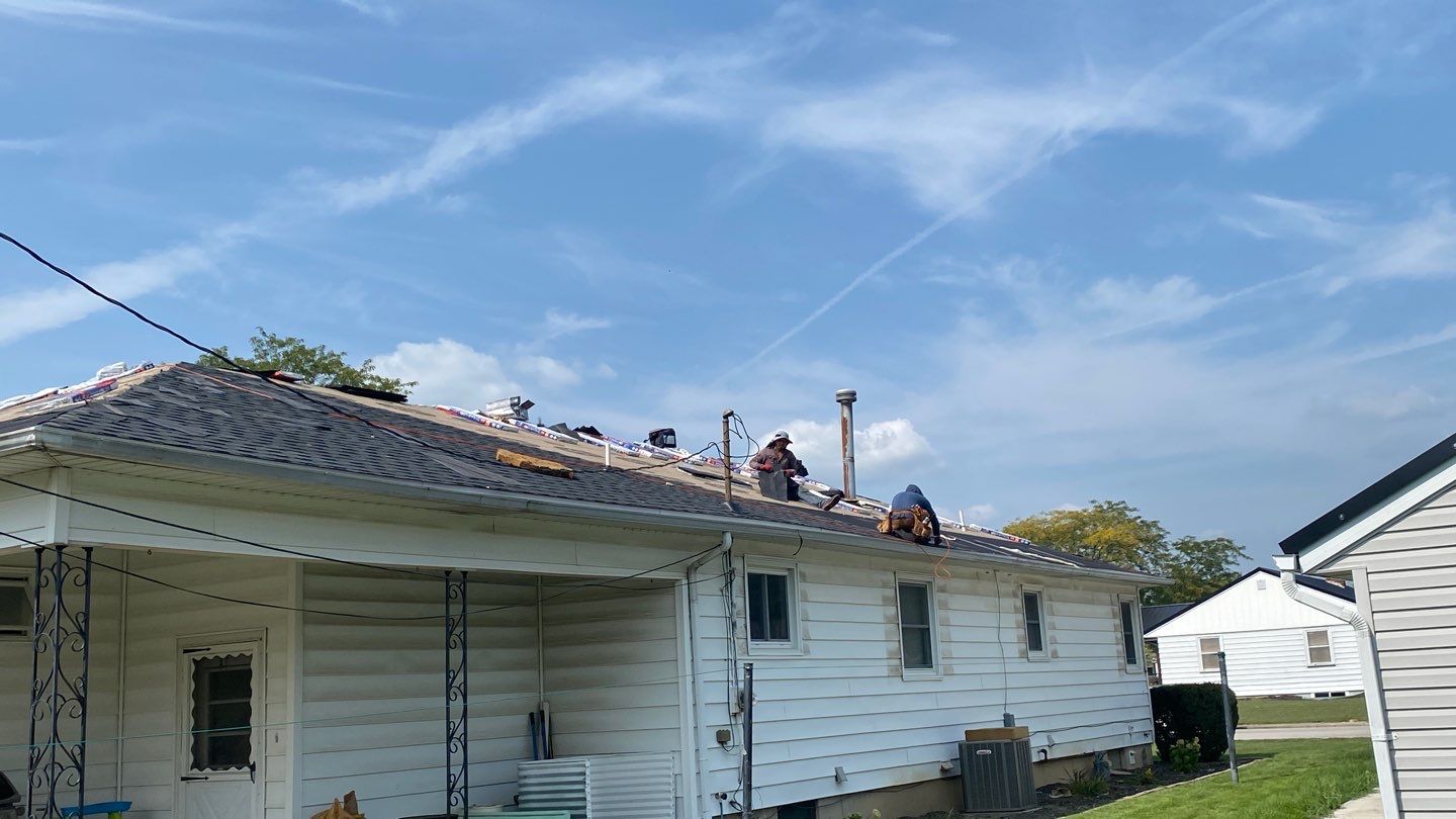 Residential Roofing Installation using GAF Timberline HDZ Charcoal by Nitro Roofing and Construction