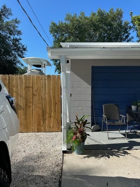 White K Style Seamless Gutters using 3X4 Elbow Downspout in Sarasota FL by Gutter Professors