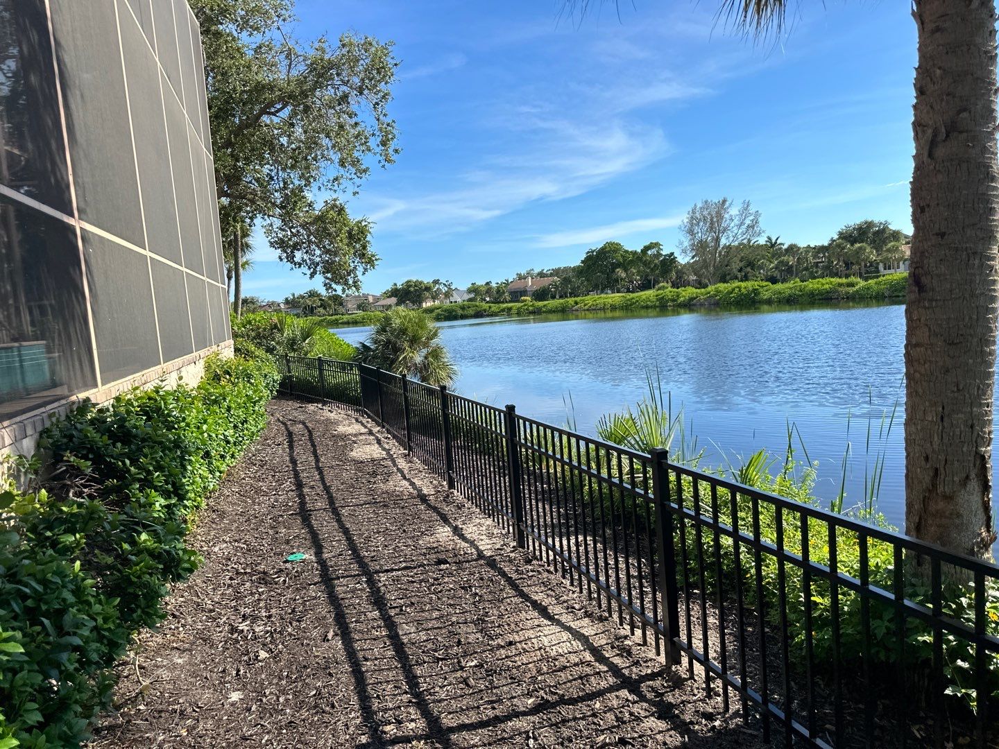 Aluminum Fence Installation using 3 Rail Aluminum Fence by Asap fence and gates, LLC