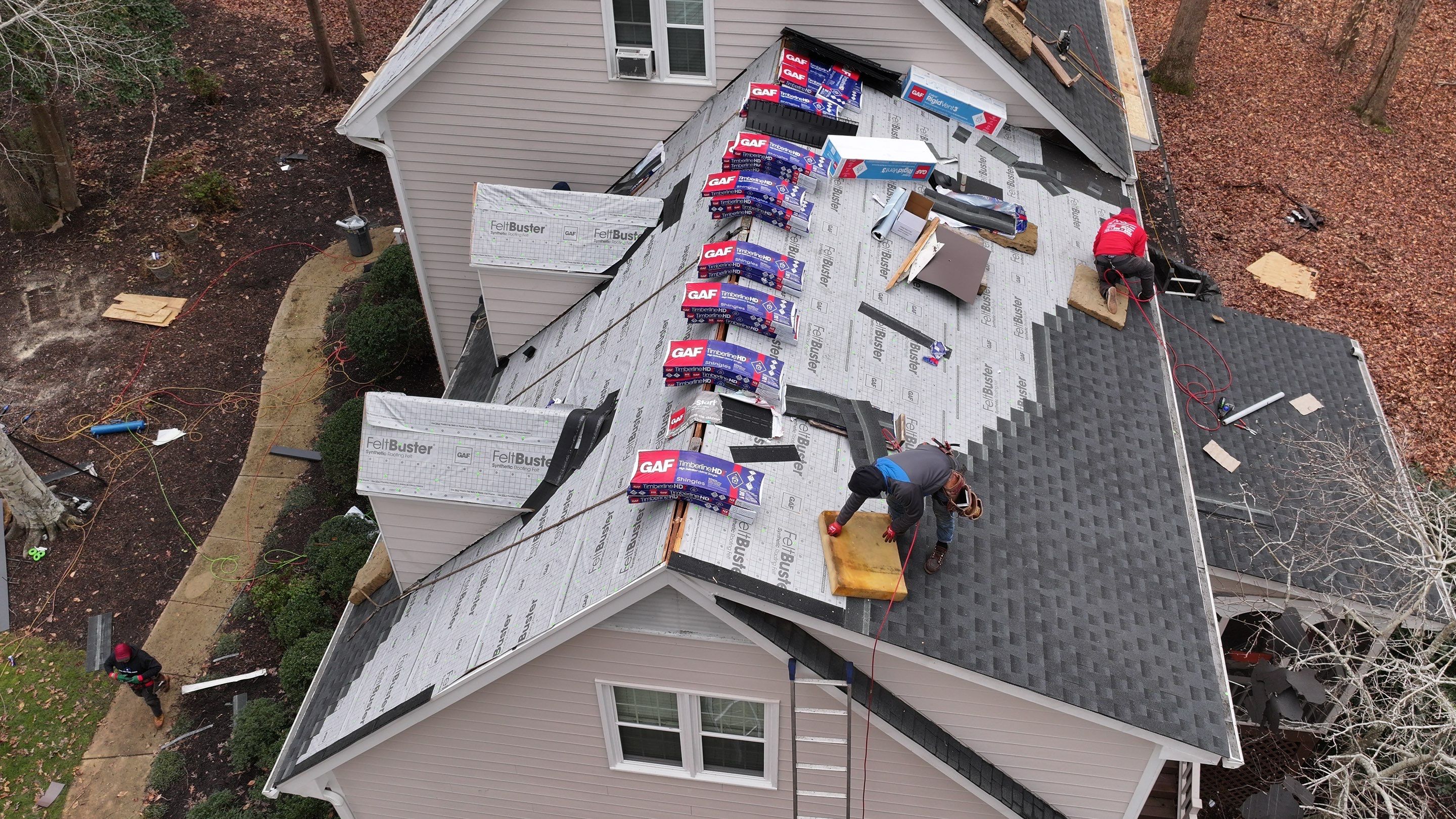 Roof Replacement - GAF Timberline HDZ Charcoal  by Pro Performance Roofing