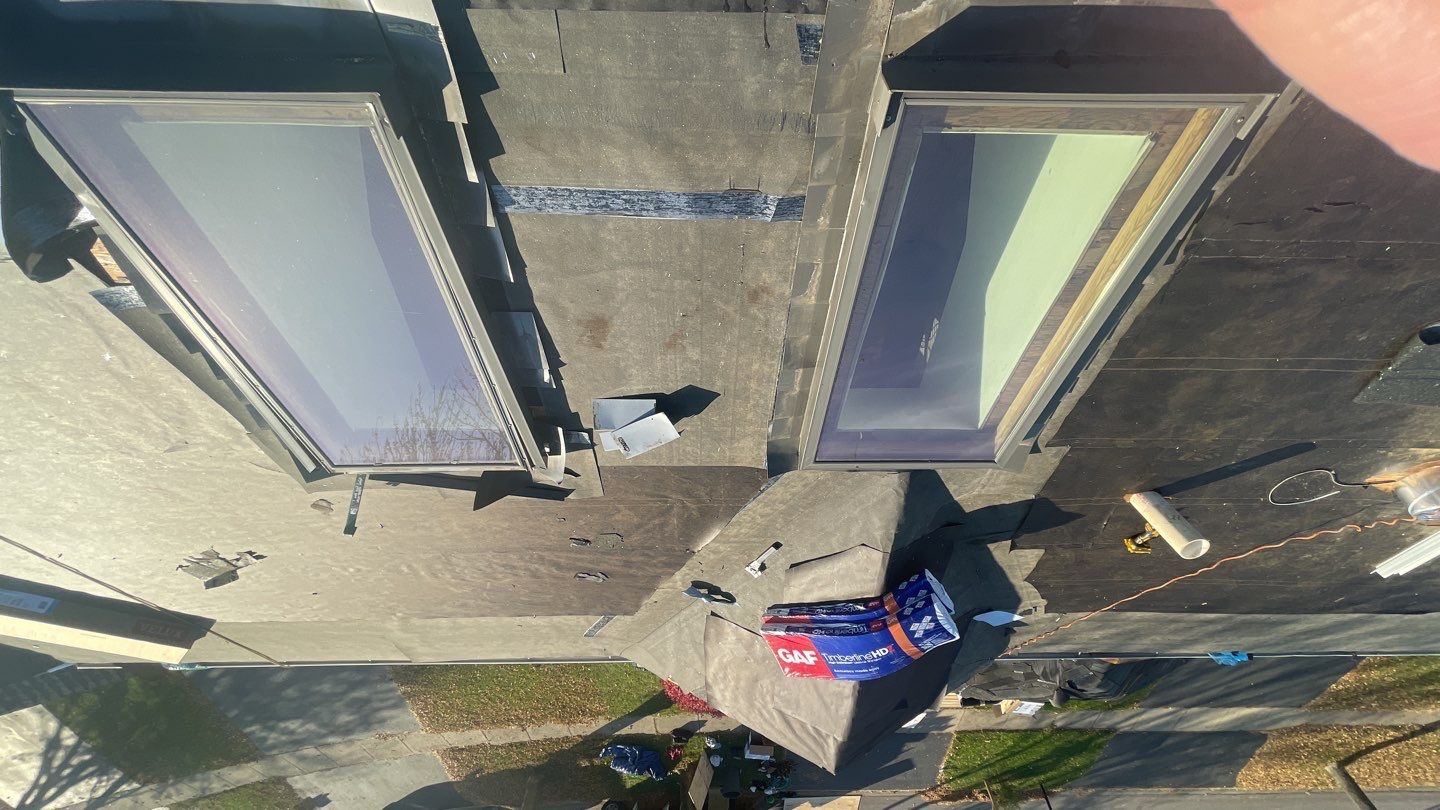 Multi-family unit roof replacement. using GAF Timberline HDZ by Pro Home Services Inc