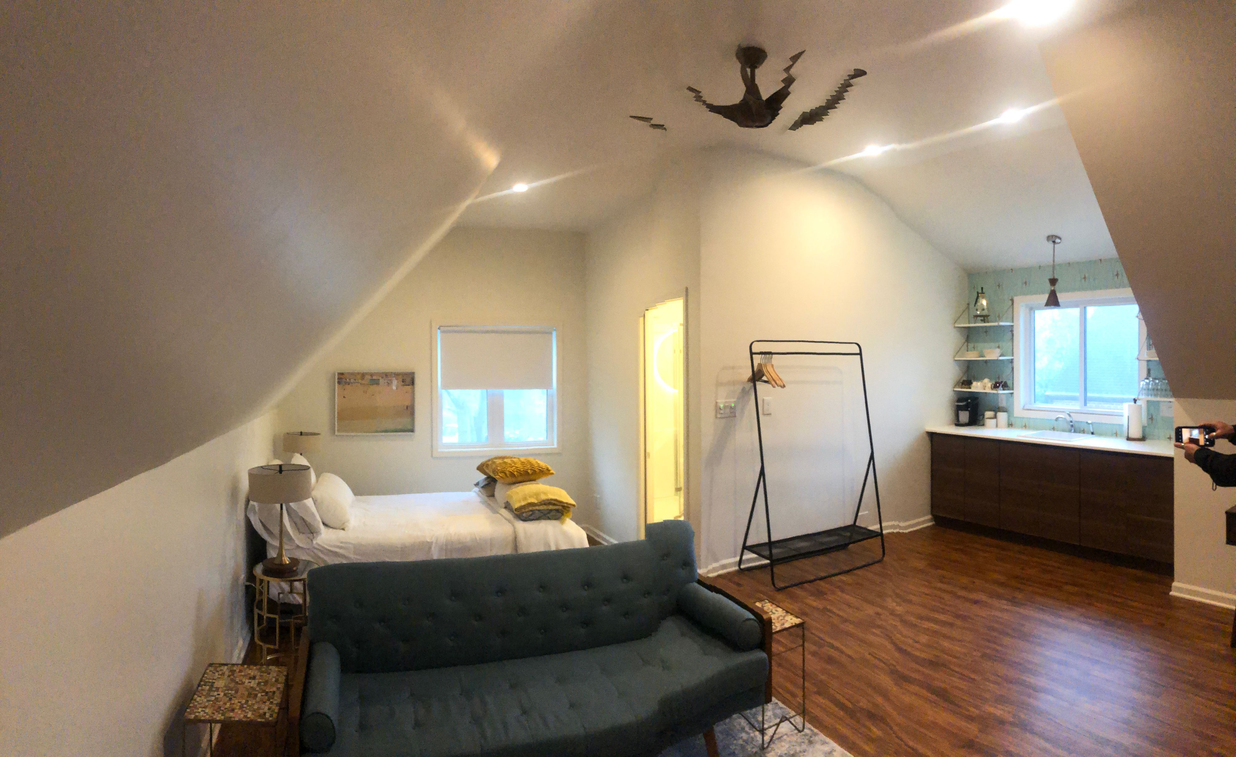 Custom Two-Story Brick Garage and Studio Apartment in Decatur by Swift Home Renovations 
