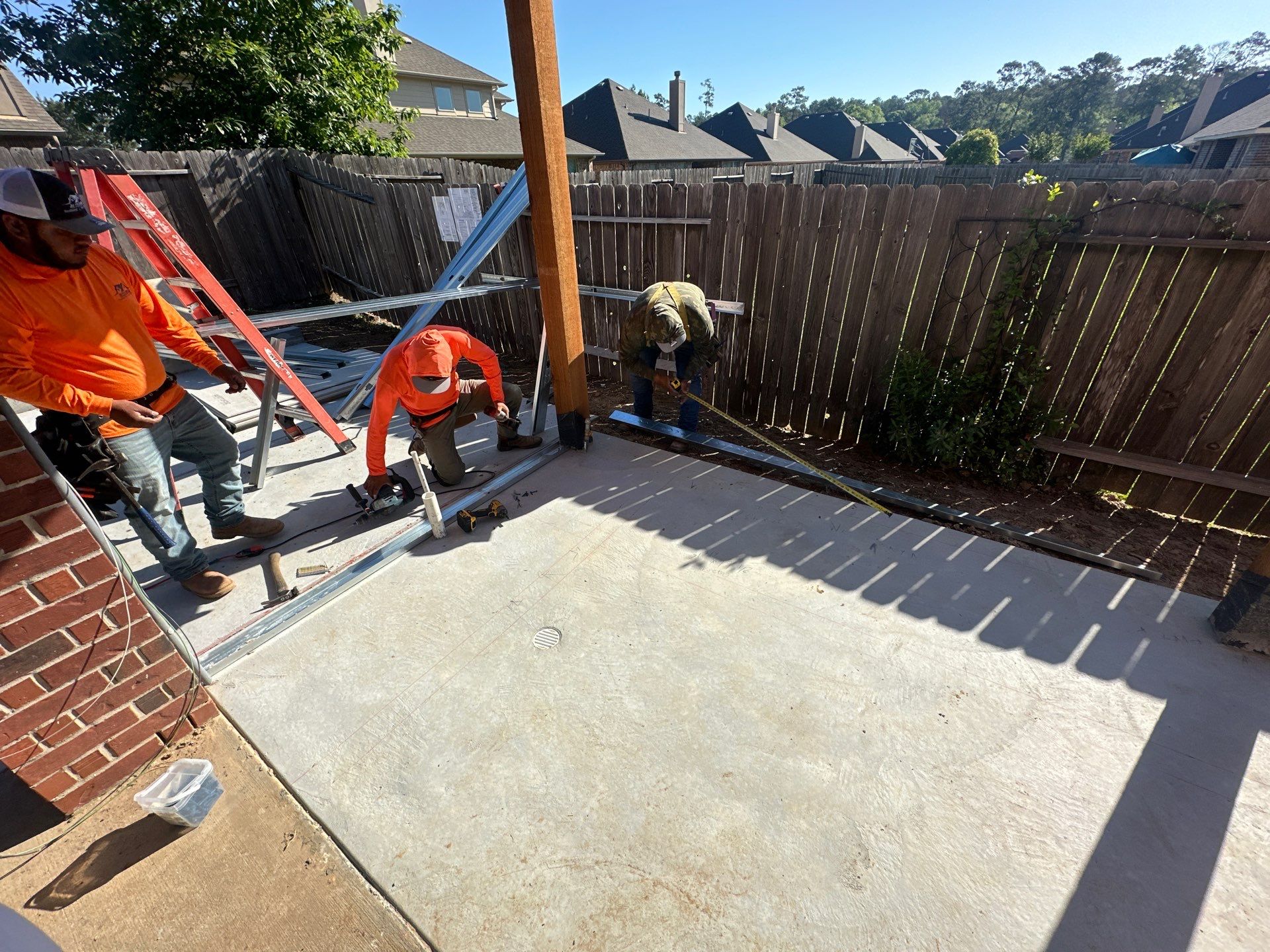 Pergola and Summer Kitchen in Conroe, TX by SophAlx LLC