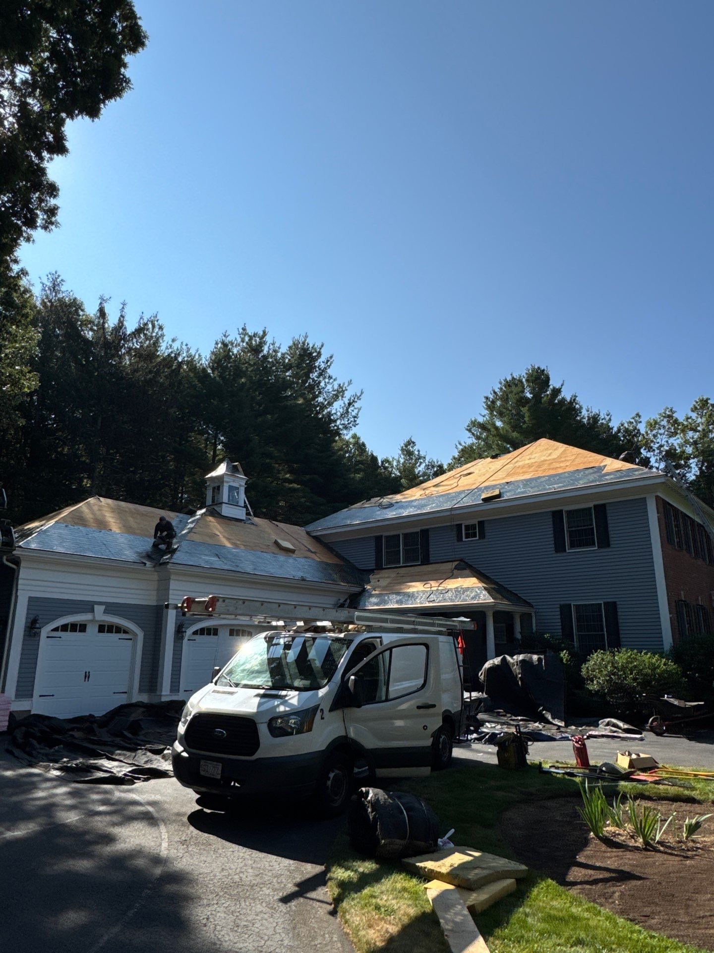 Roof Replacement & Gutter System Upgrade in Westford, MA by Mighty Dog Roofing of Greater Middlesex County