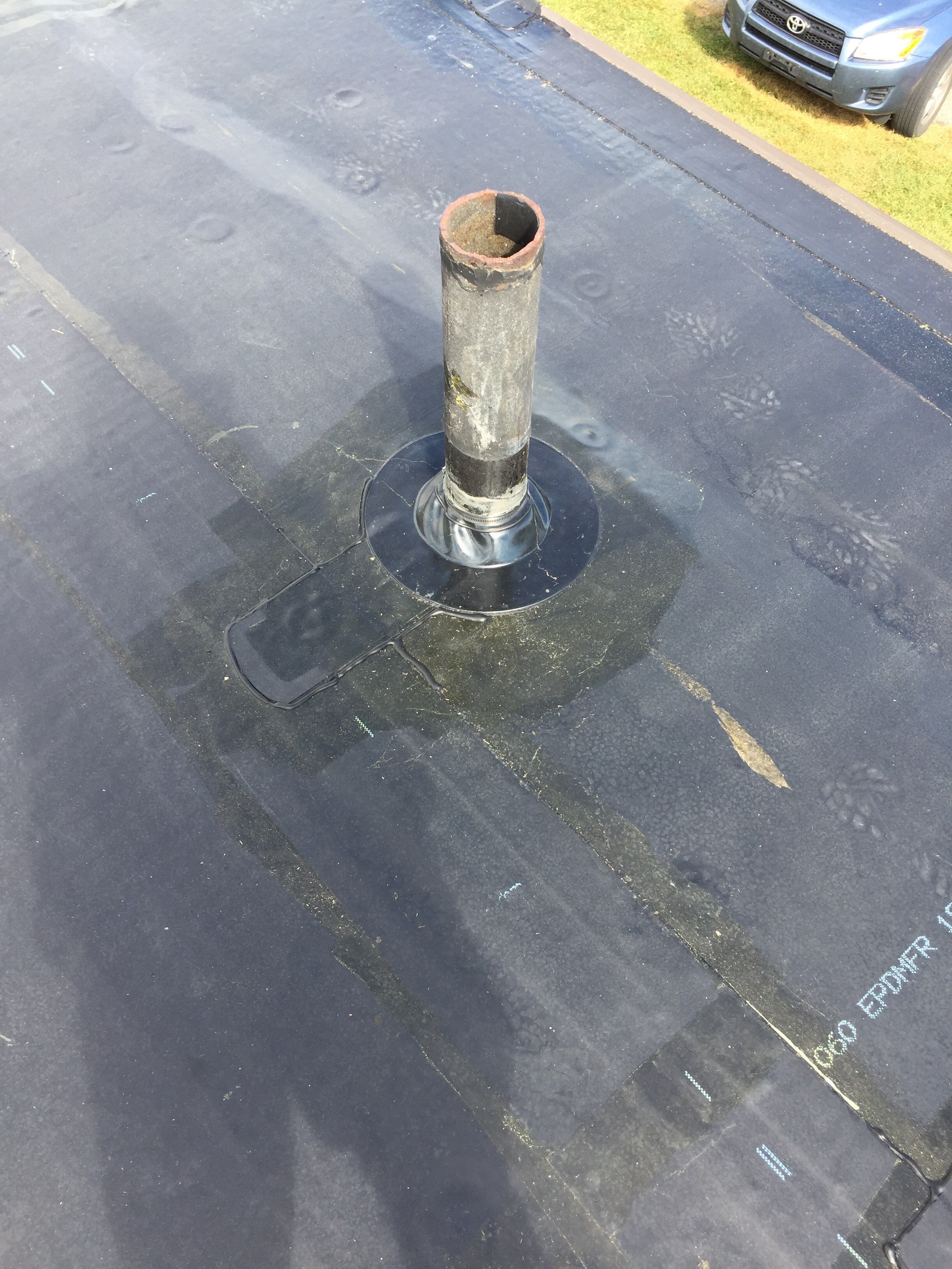 Commercial Rubber Roofing  using Carlisle Rubber Roofing System by Secure Construction Company Inc