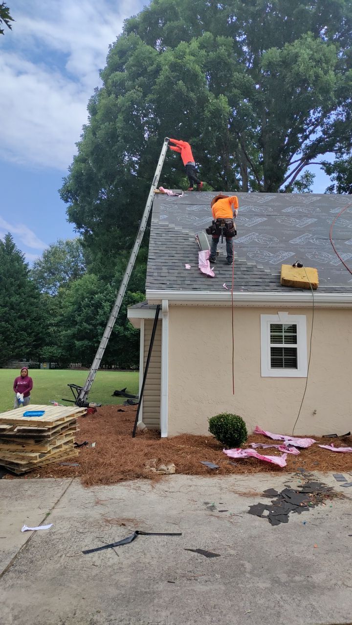 Residential Roofing Installation using Owens Corning by Inspector Roofing and Restoration