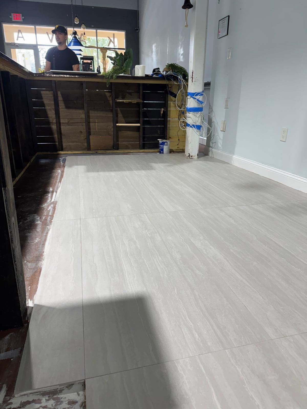 Kava Bar Flooring - Coral Springs by Hevi Tile