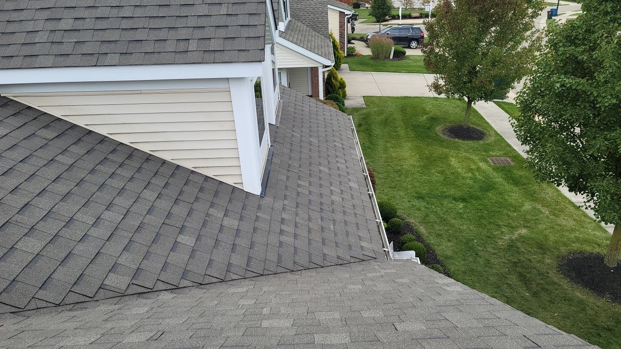 ATLAS PINNACLE PRISTINE COLOR: WEATHERED WOOD DRIP EDGE: WHITE by Eagle Eye Roofing