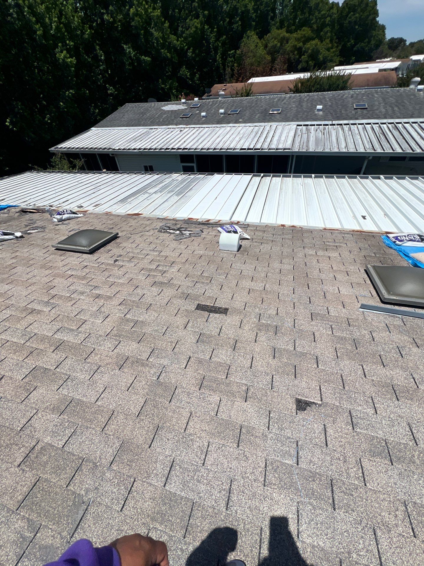 Orlando Residential Standing Seam Metal Roof Installation in Light Stone by Pinnacle Roofing Group