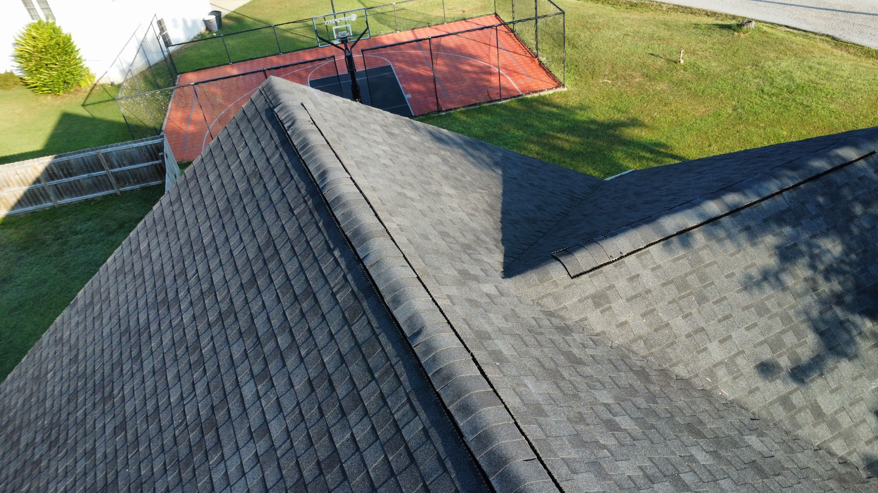 Residential Roof + Gutter & Downspouts & Gutter Guards Install  by Titan Commercial & Residential Roofing 