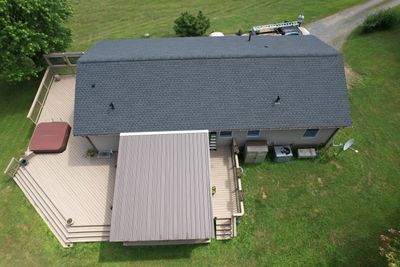 Residential Roofing Installation using GAF Timberline HDZ Charcoal