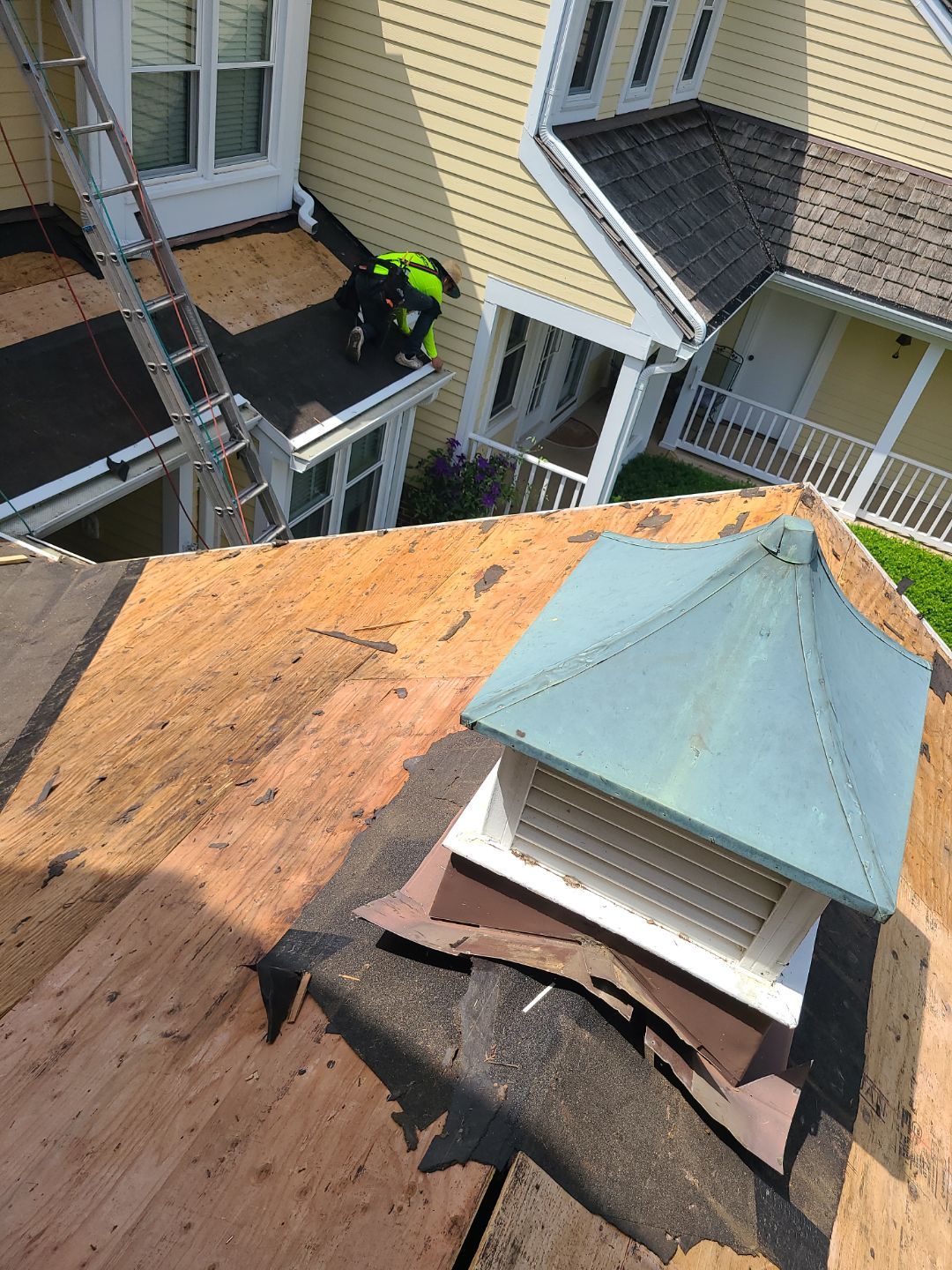 Arlington: CertainTeed Grand Manor Designer Shingles in Weathered Wood by RM Banning, Inc.