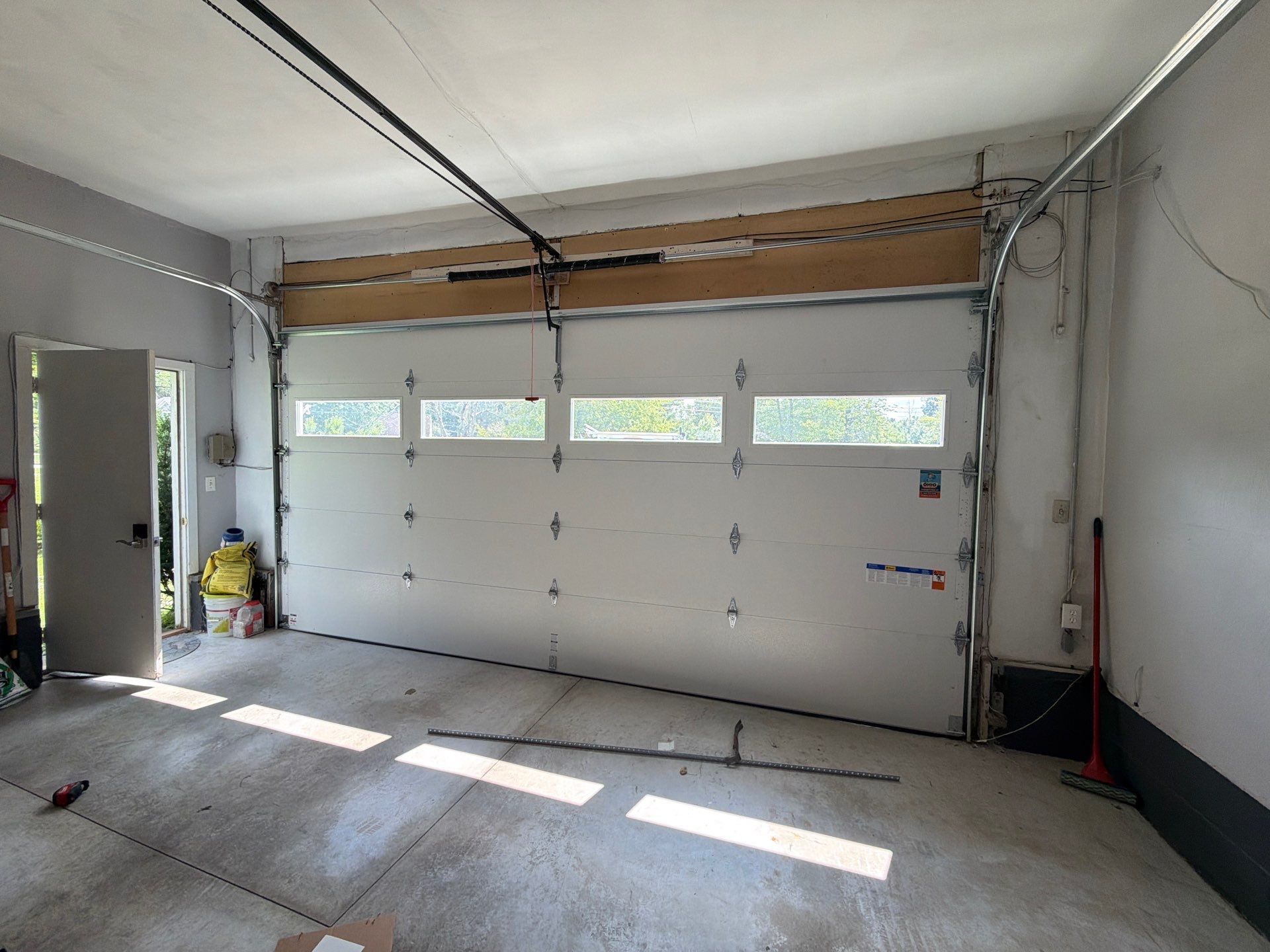 New Garage Door and Opener Installation in Solon OH by Ohio Garage Door Repair