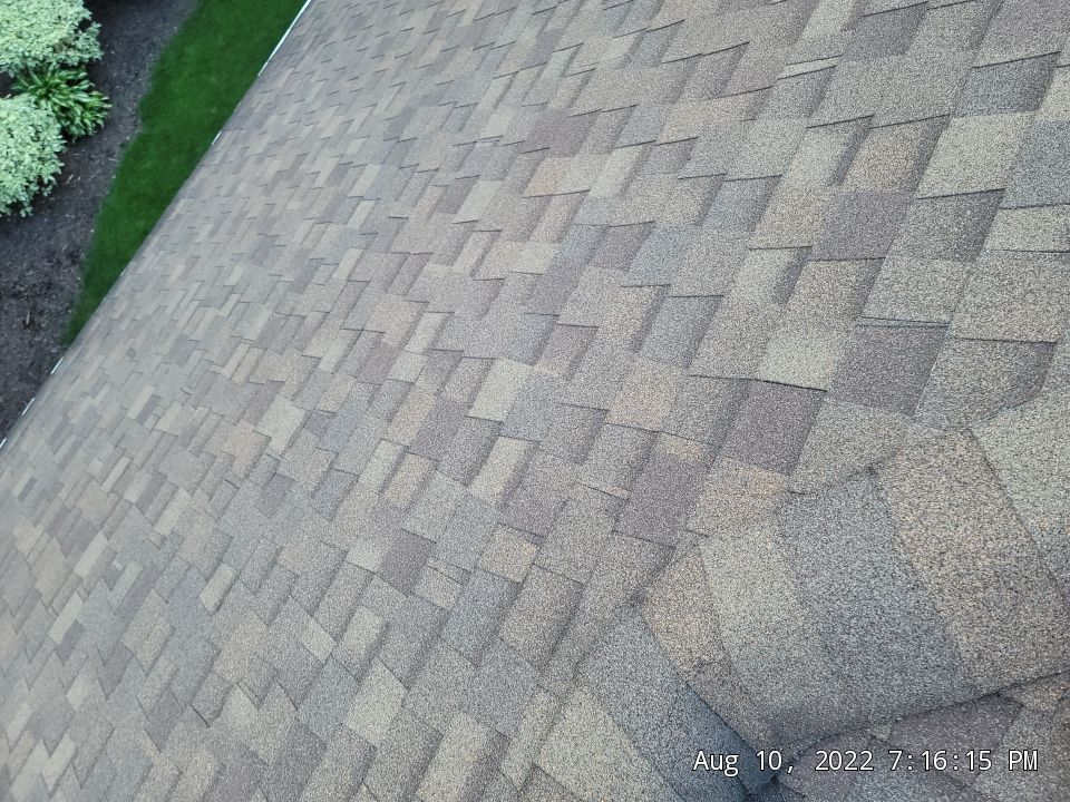 BRAND: ATLAS PINNACLE COLOR: PRISTINE SCOTCHGARD TAN DRIP EDGE: MUSKET BROWN by Eagle Eye Roofing