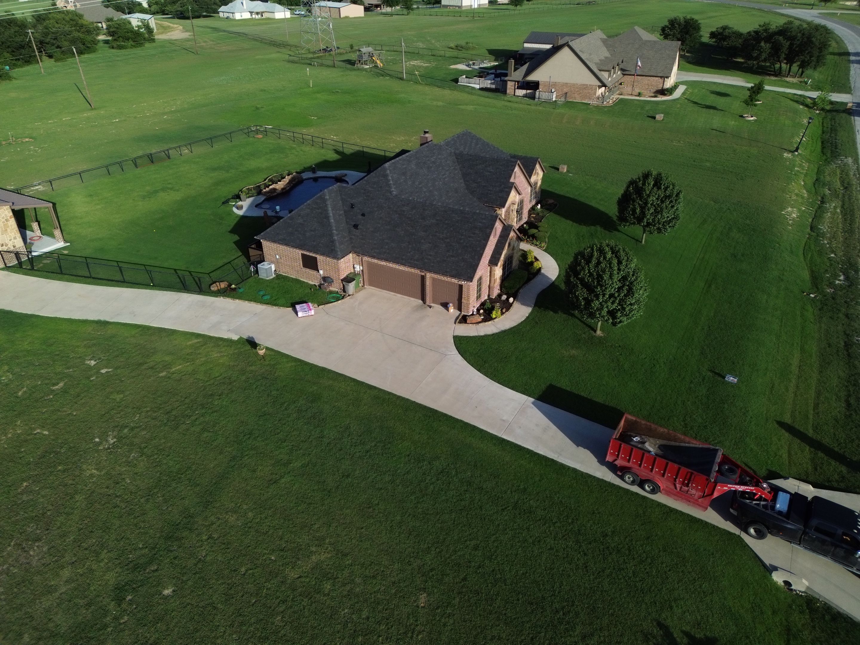 Project in Azle by Lonestar Roofing and Restoration LLC.