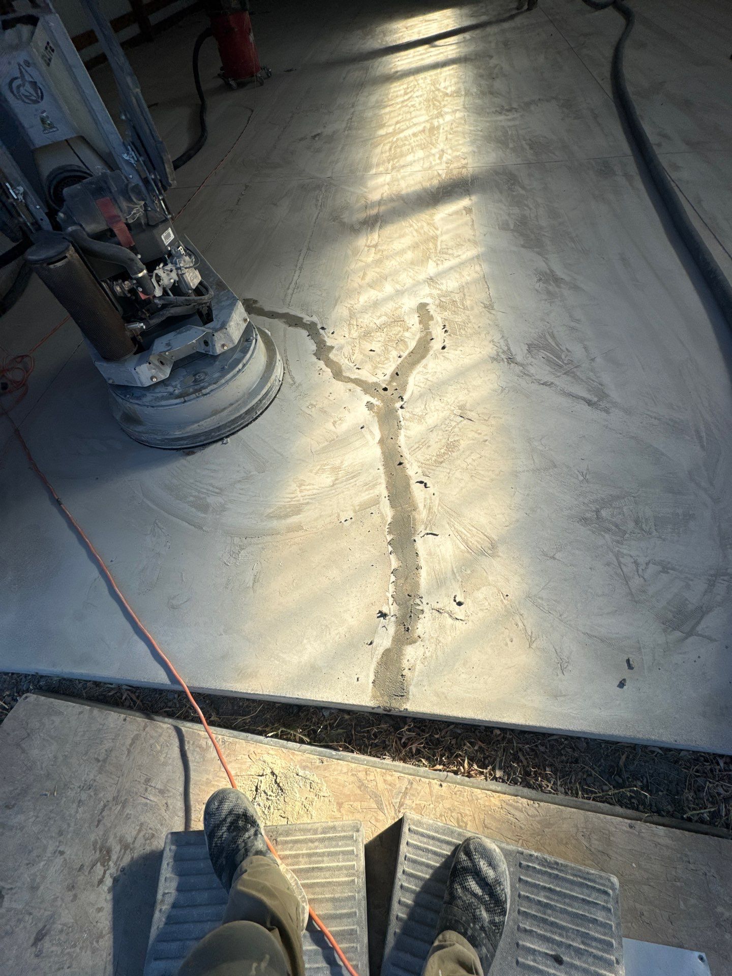 Pole Barn Shop Floor Coating and Concrete Repair in Royal City by Croc Coatings, LLC