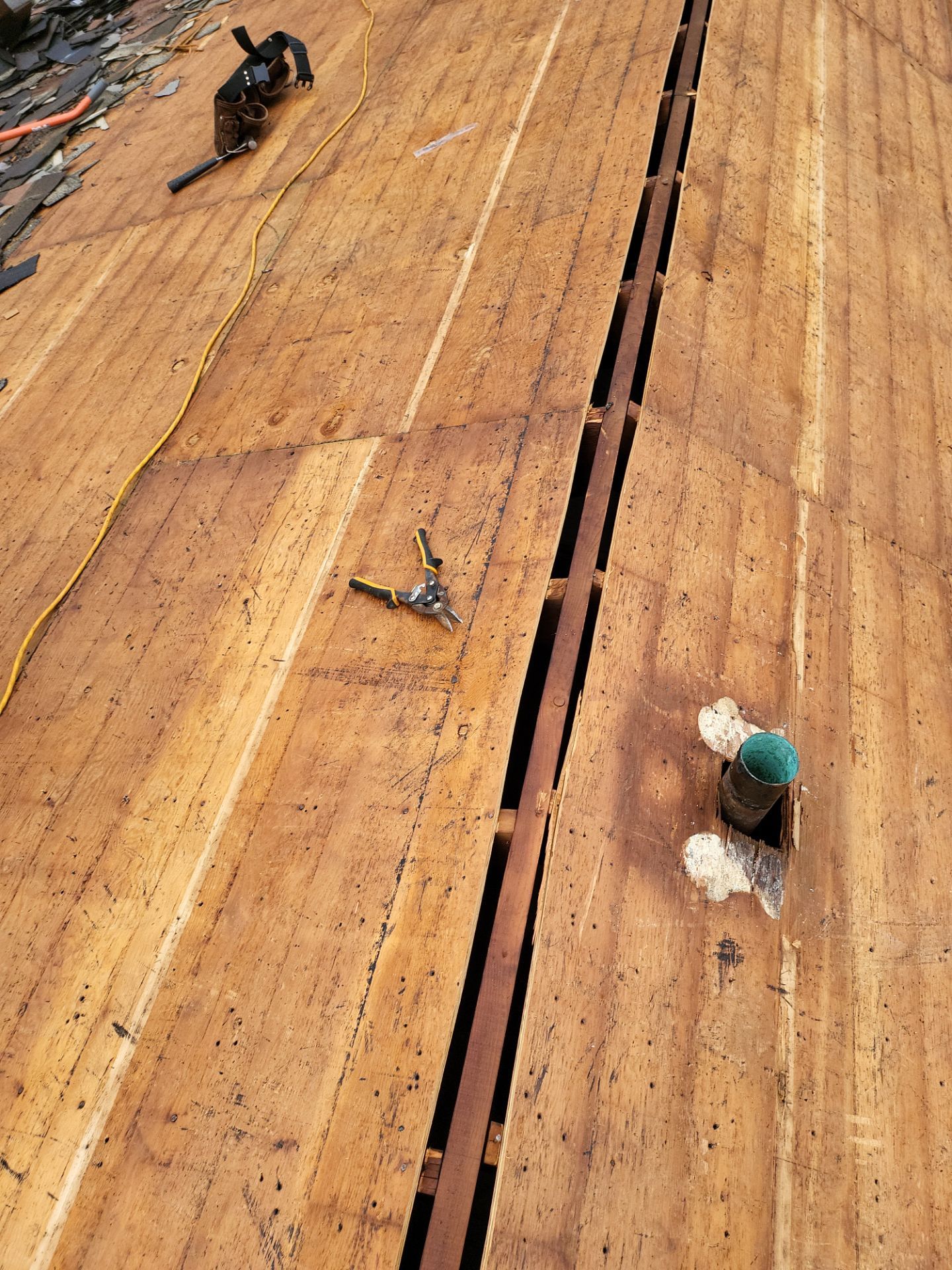 Residential Roofing Installation using Owens Corning TruDefinition Duration Designer - Black Sable by A Plus Exterior