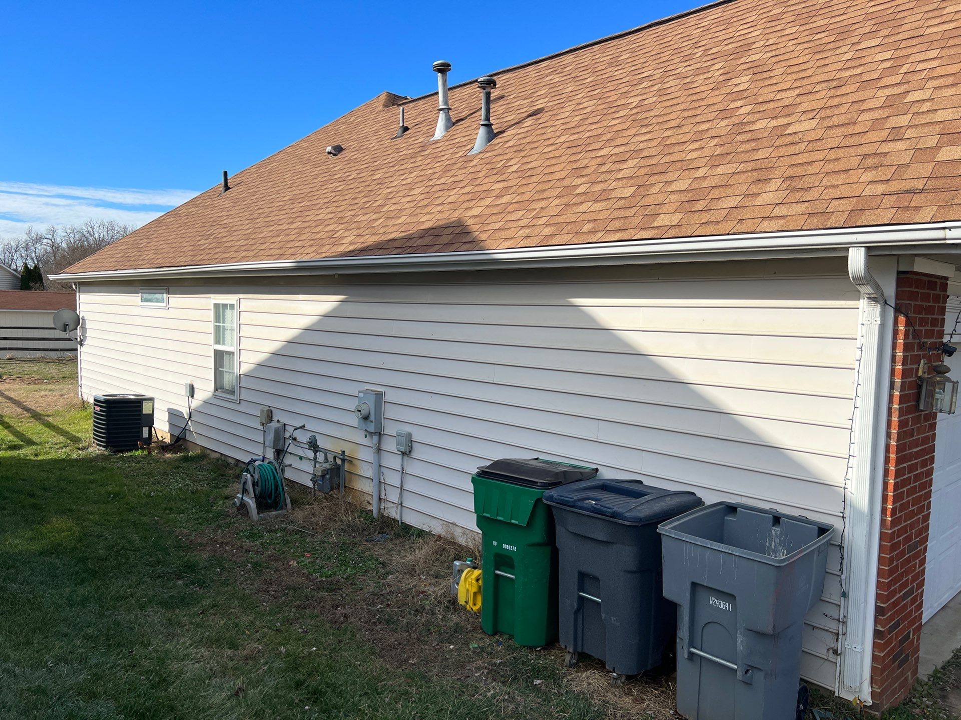 Residential Roofing Installation using GAF Timberline HDZ Charcoal by RISE Roofing & Restoration, LLC