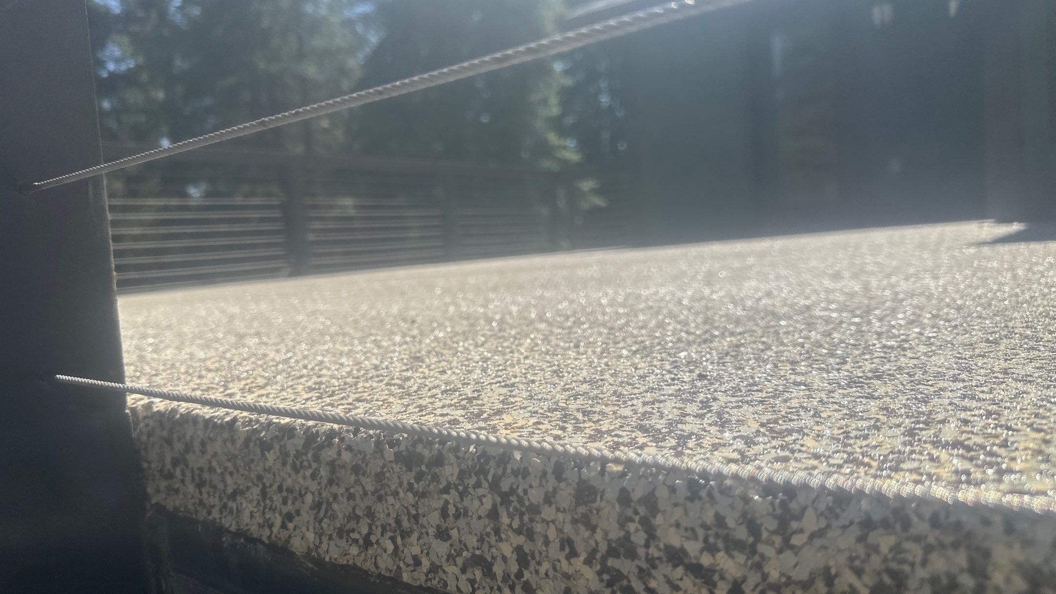 Deck Repair using Cordwood by Croc Coatings, LLC