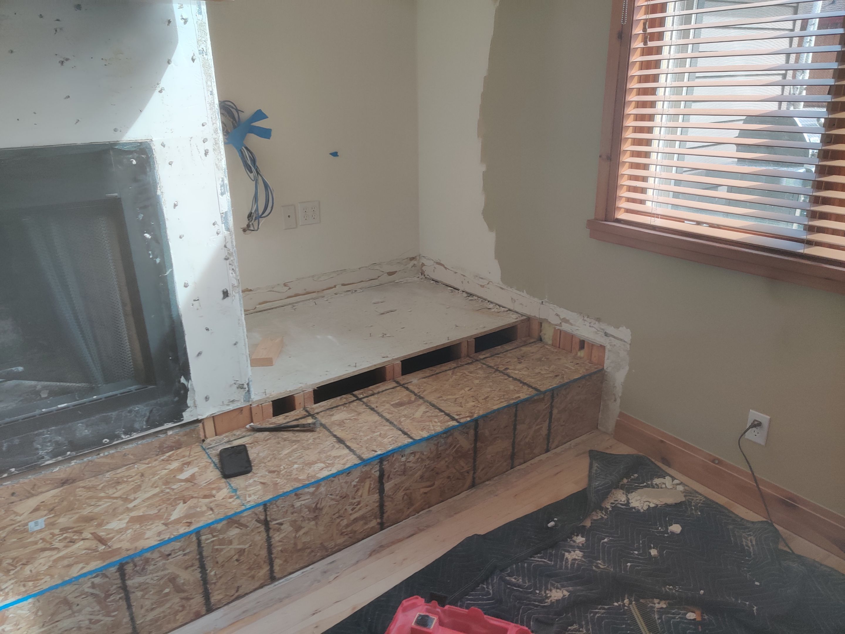 Fireplace Project in Park City by Rudd Builders LLC