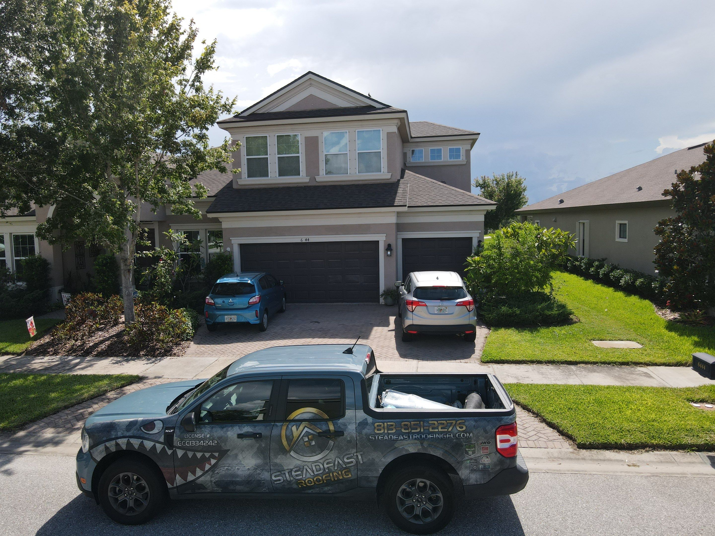 Roof Replacement in Apollo Beach, FL. by Steadfast Roofing 