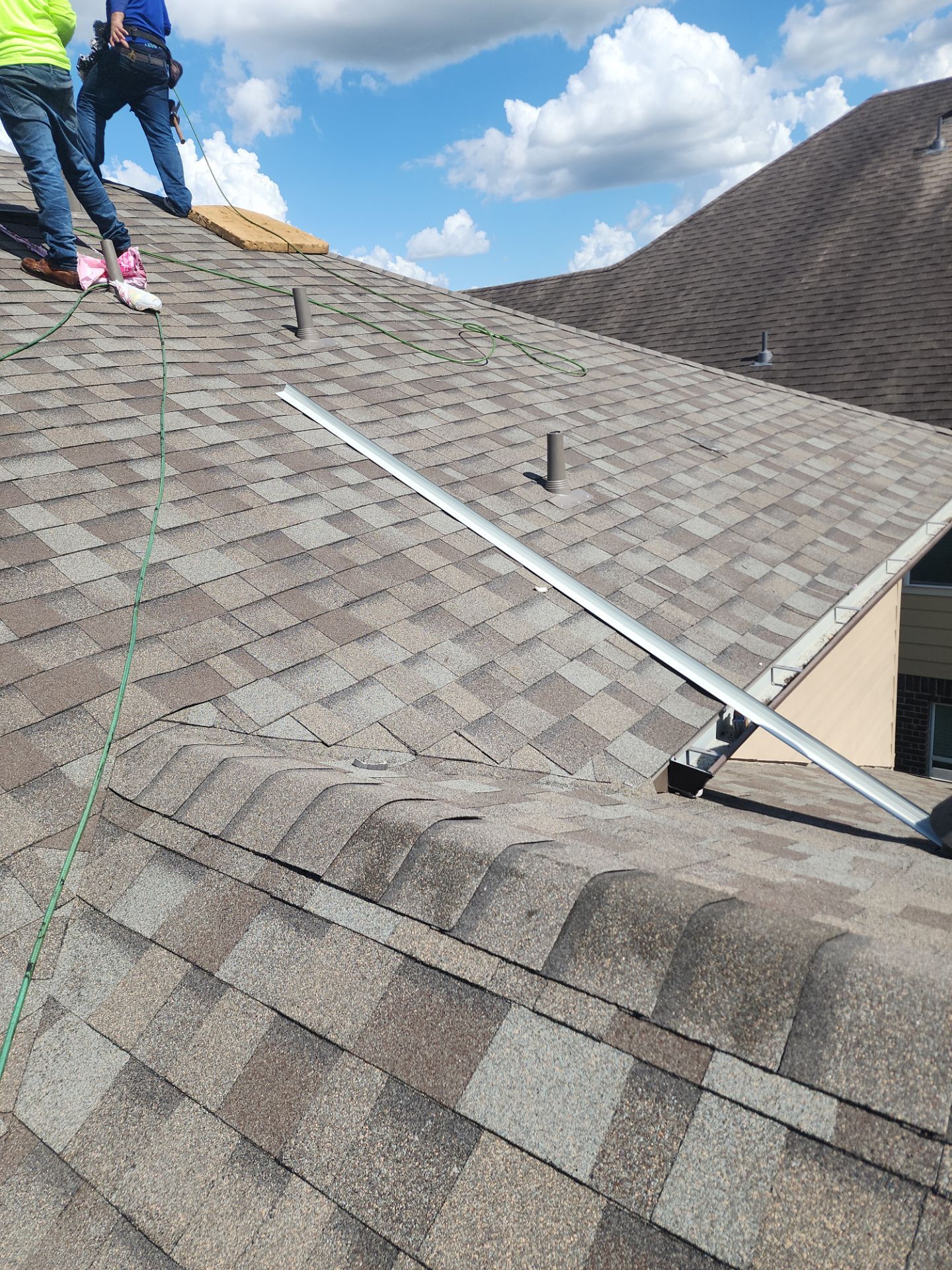 Residential Roofing Installation using Owen's Corning Duration (Lifetime) Shingles by Roof Repair Company