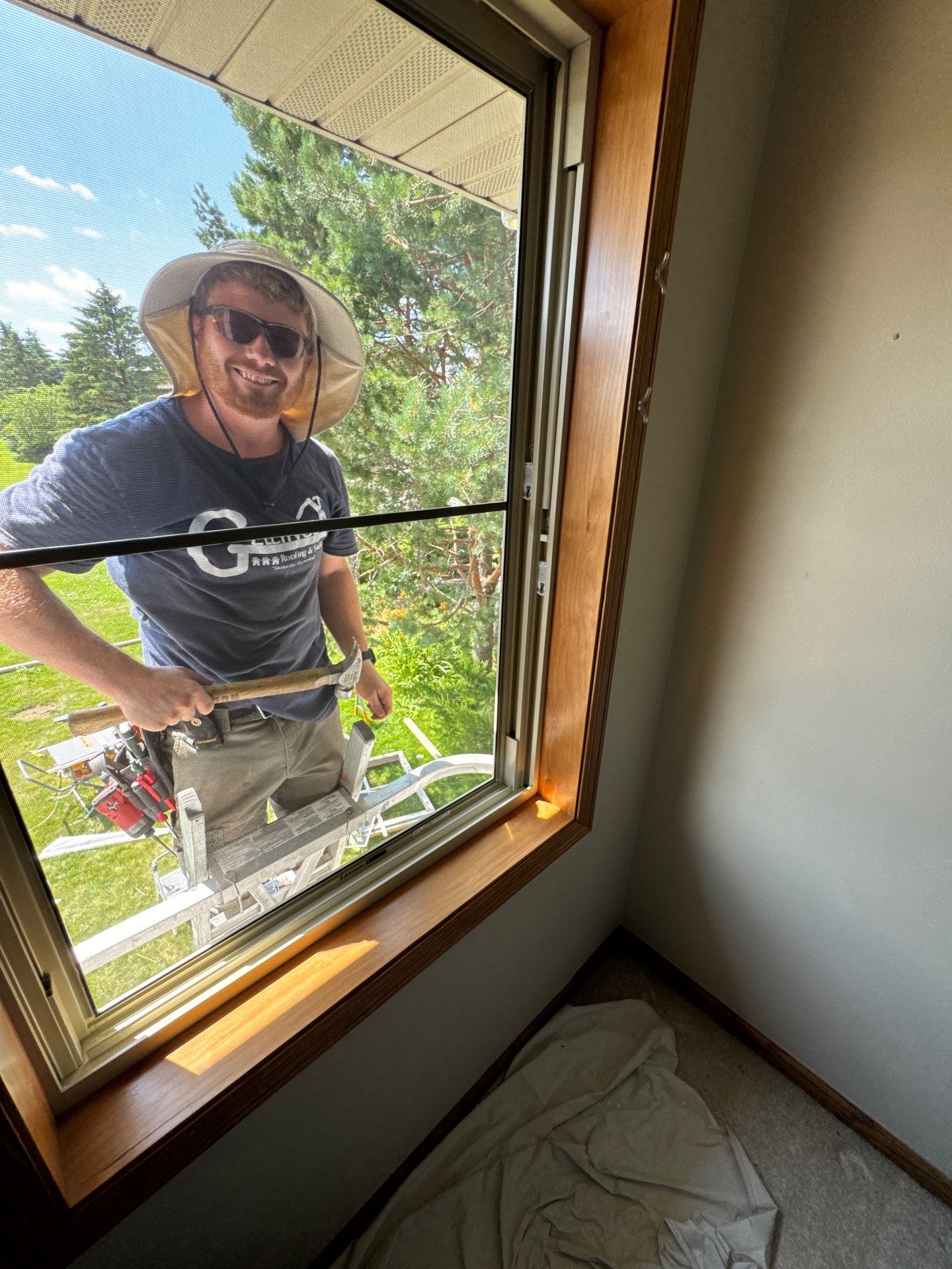 Bye Bye Cedar Siding ! Hello Misty Shadow!  by Gellings Roofing & Siding