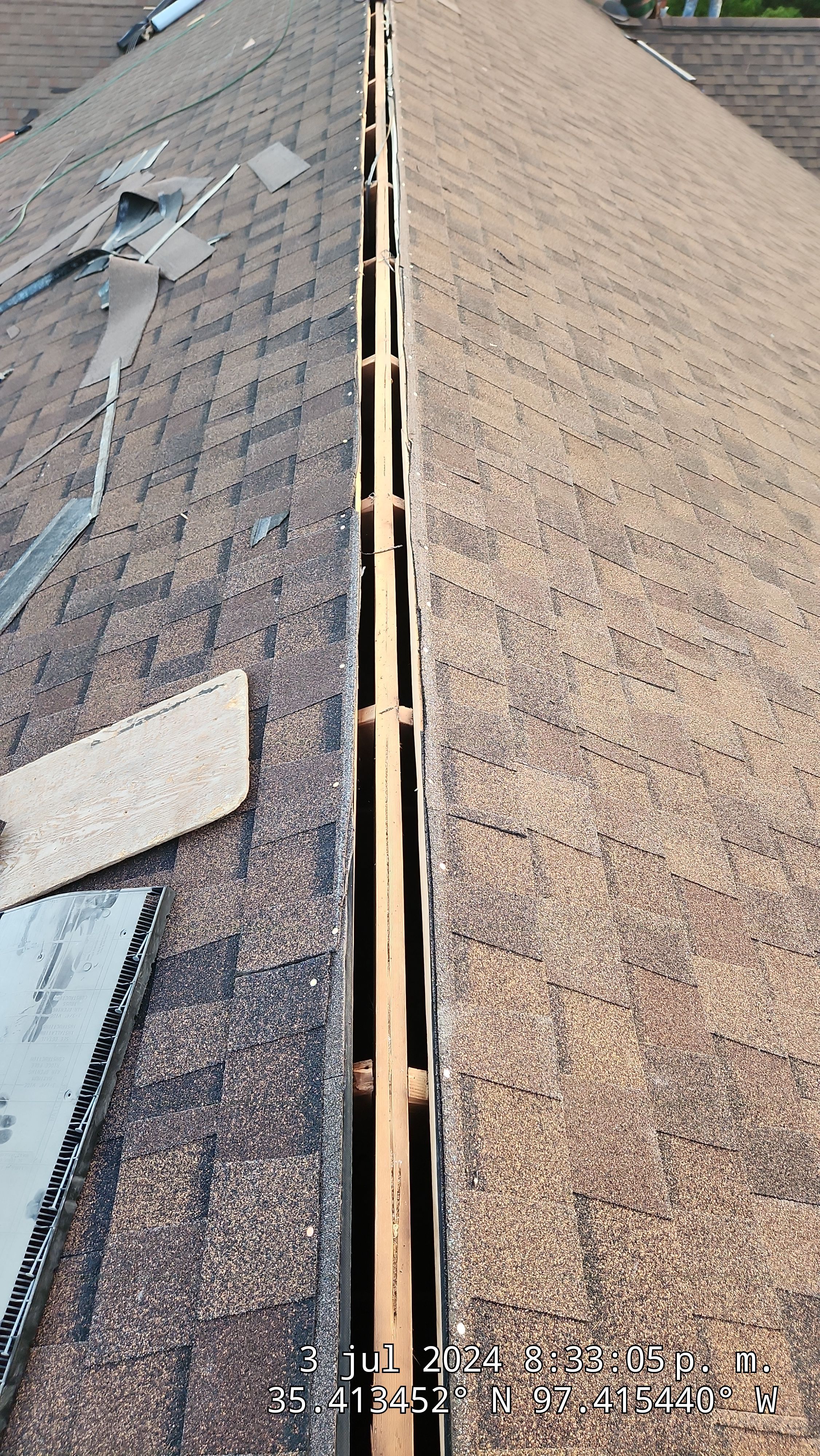 Roof Installation using Certainteed Landmark by Castillo Roofing