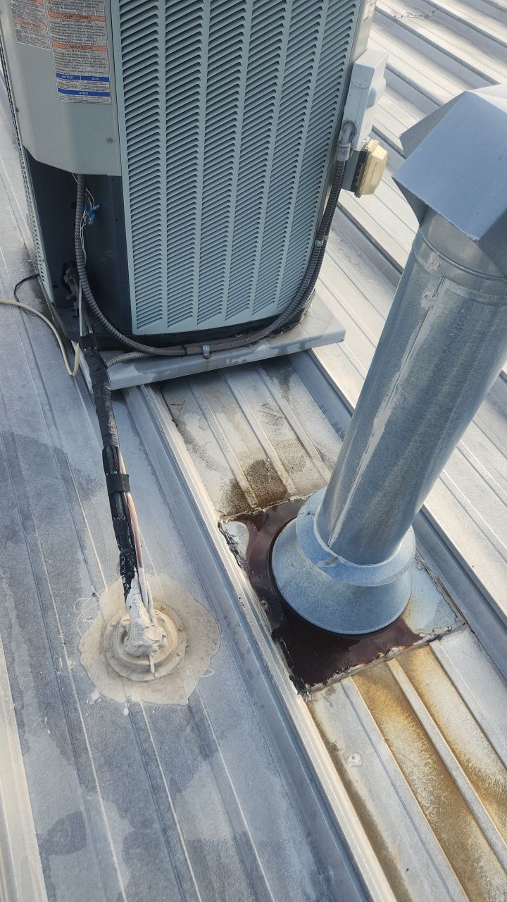 Commercial Roof Repair - metal coating by Georgia Roof Advisors