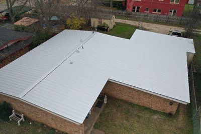 Cleburne, Tx - Metal Roof Install 24 Gauge R Panel