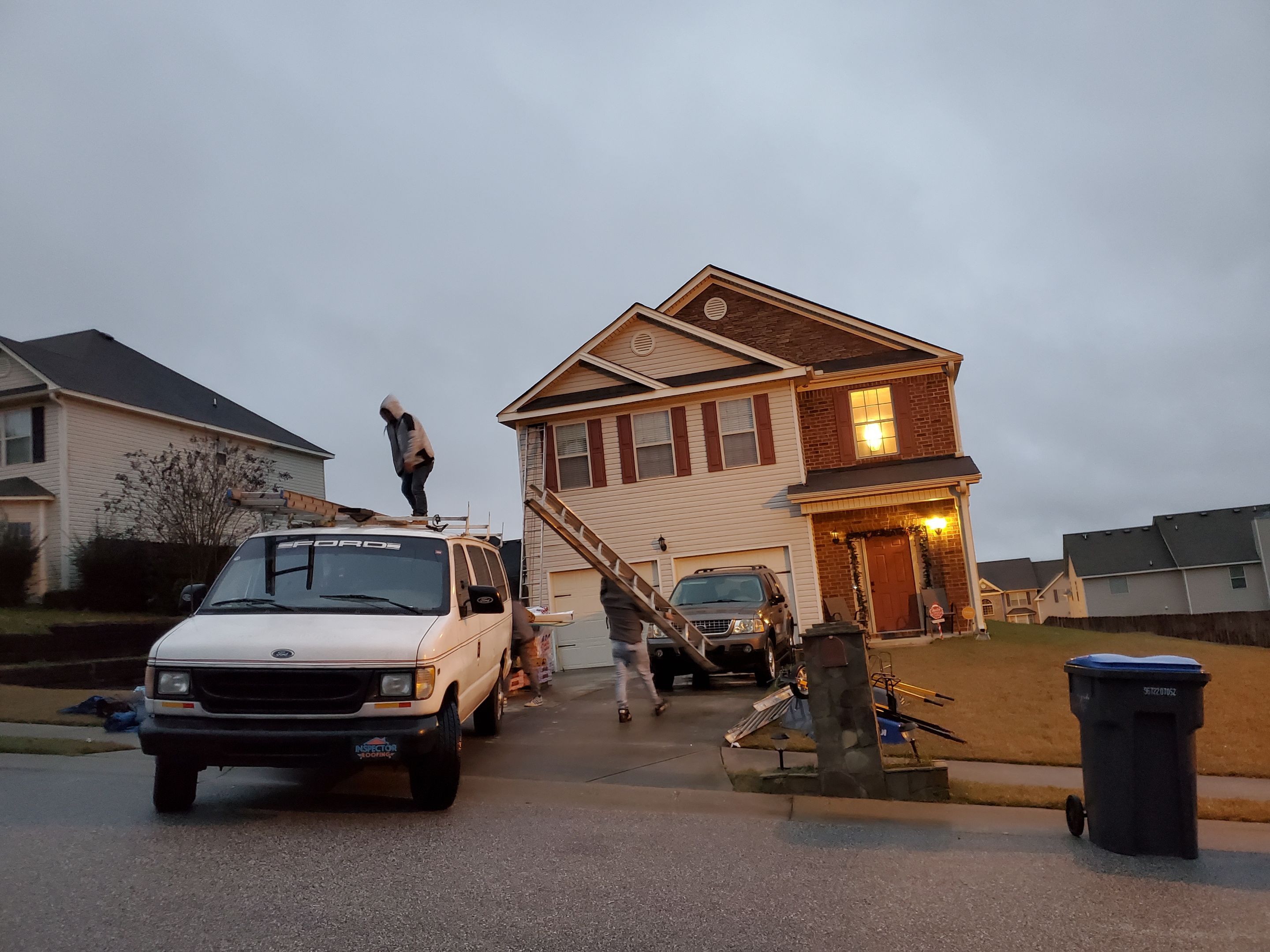 Residential Roofing Installation using Owens Corning by Inspector Roofing and Restoration