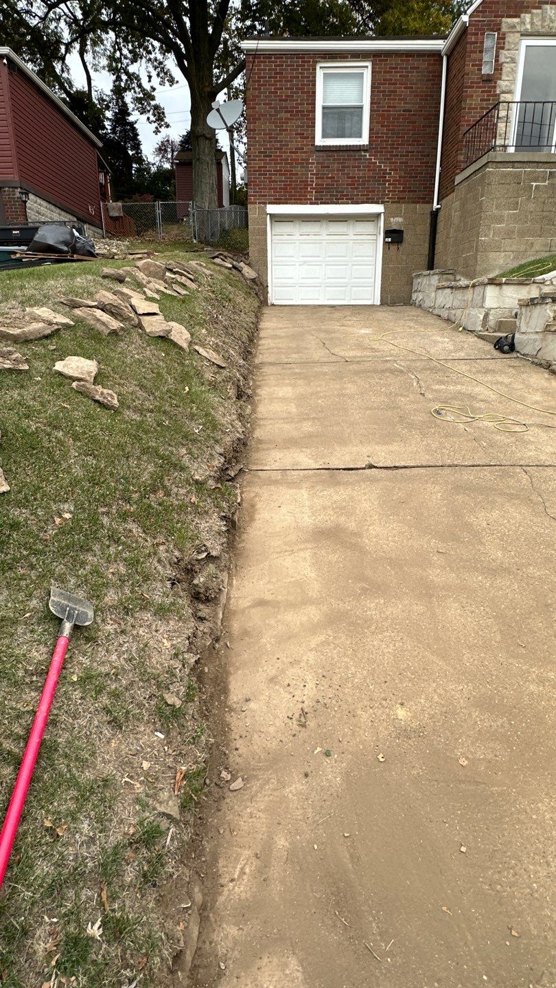 Driveway Project in Pittsburgh by Floors in a Day, Inc