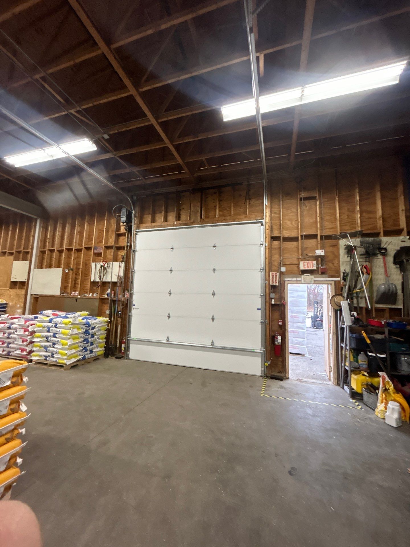 Door Installation using Raynor Energy Core Garage Door by Keene Door