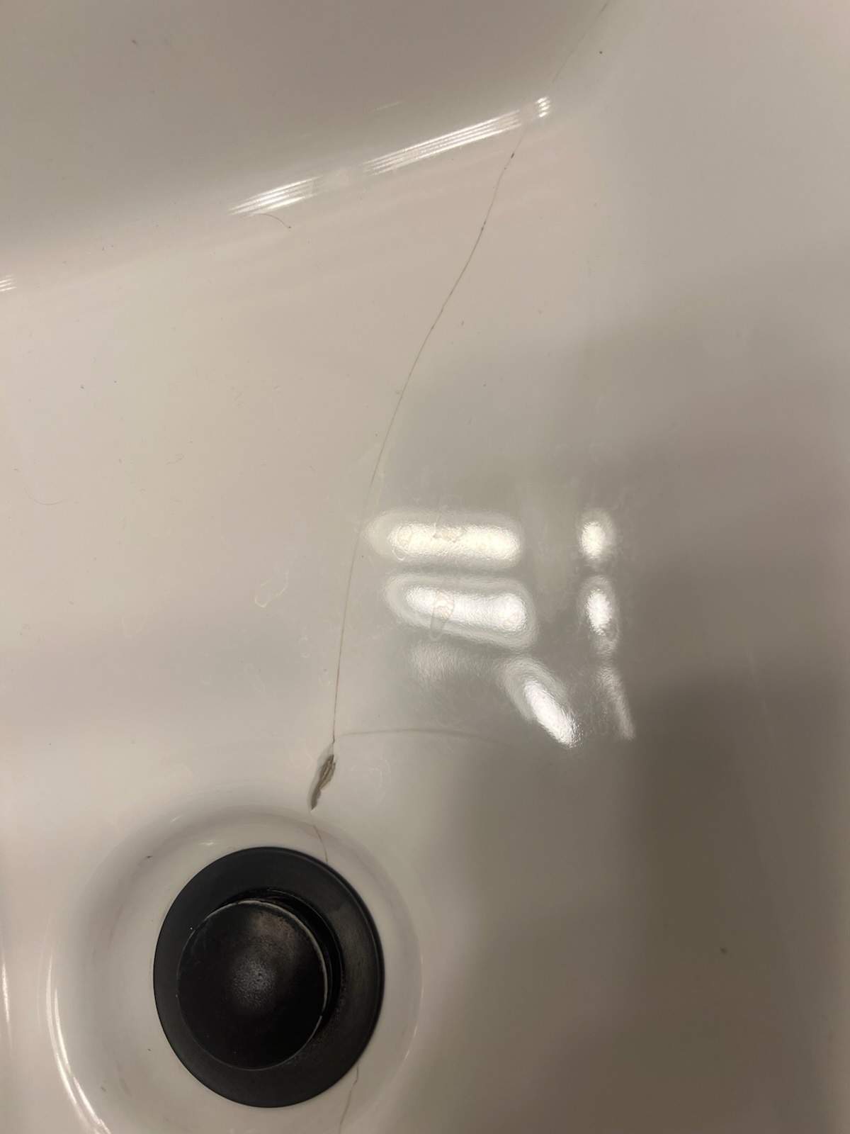 Sink Crack Repair by Surface Experts - Cypress / North Katy