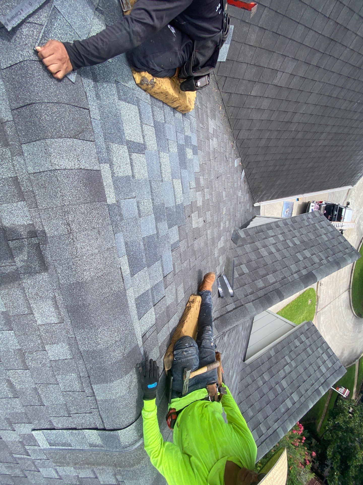 Residential Roofing Repair using Owen's Corning Duration (Lifetime) Shingles by Roof Repair Company